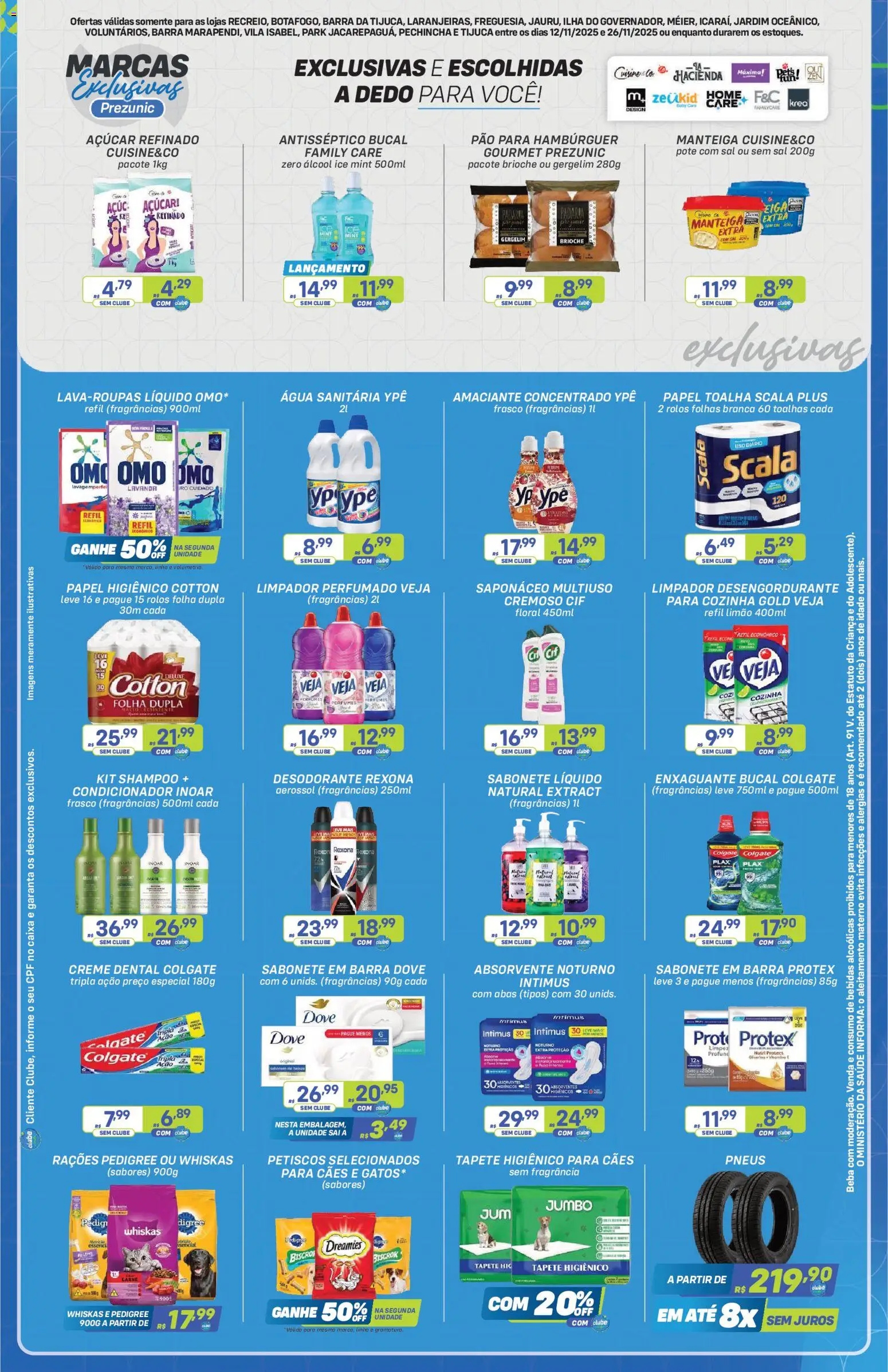 Prezunic Folheto - válido de 12.11.2025 | Página: 7 | Produtos: Desodorante, Creme, Saponáceo, Papel higiênico