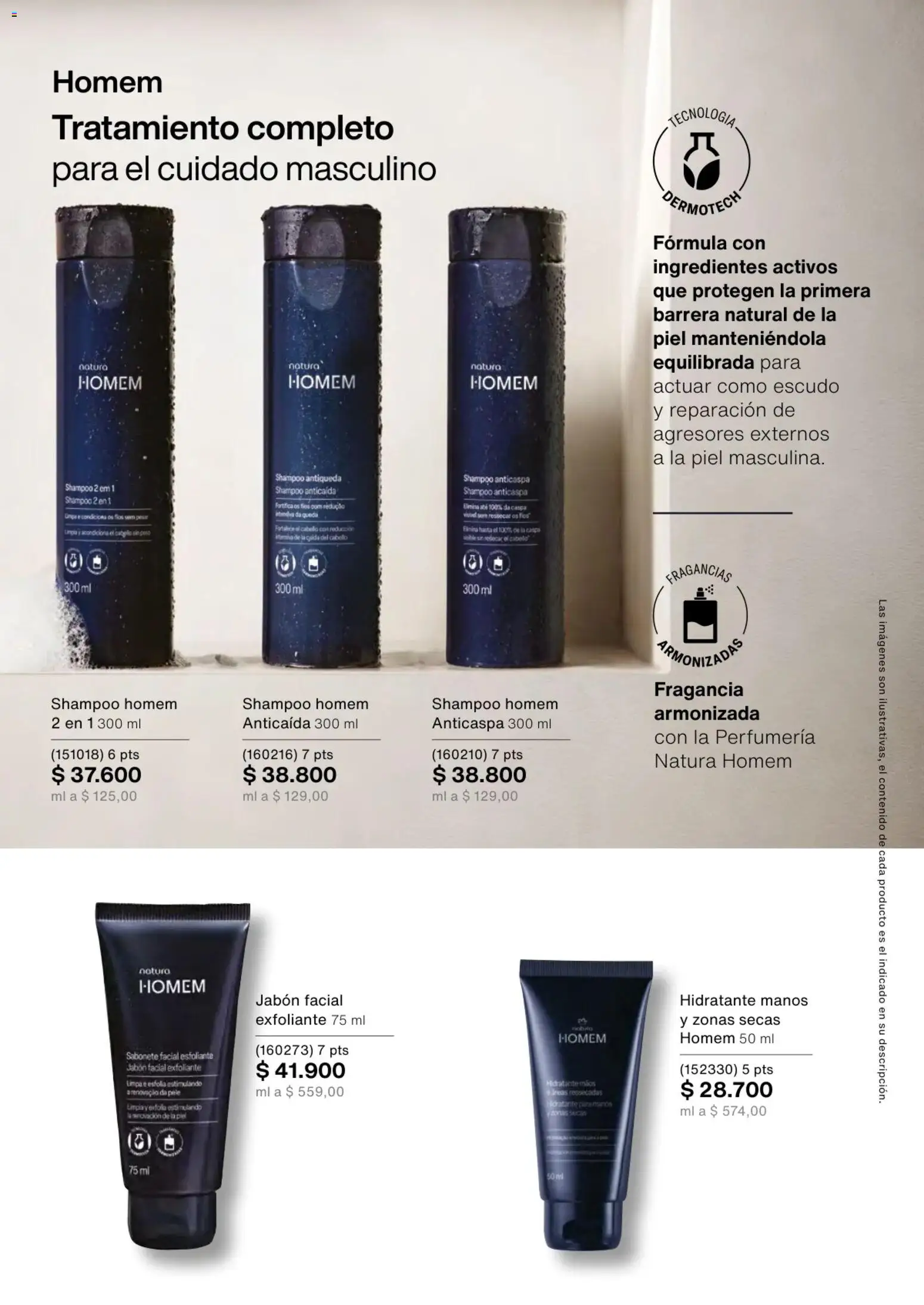 Natura revista - valida desde el 02.01.2026 | Página: 43 | Productos: Peso, Shampoo, Fragancia, Jabón