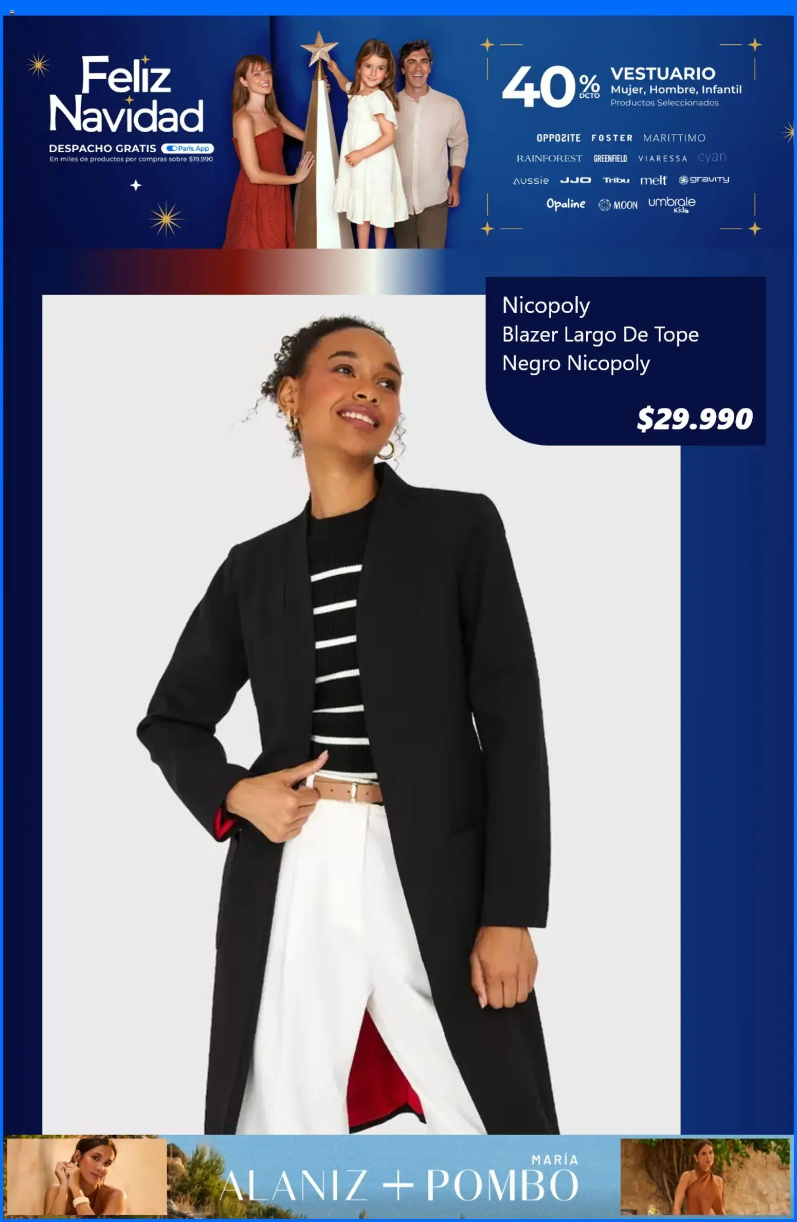 Paris ofertas  │ válido desde el 19.11.2025 | Página: 7 | Productos: Blazer, Sobre