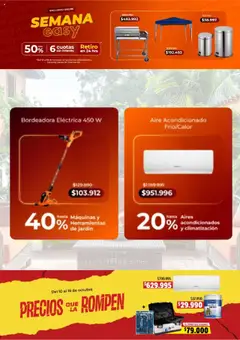 Vista previa Easy catálogo válido desde el 13.10.2025 | Página: 2 | Productos: Aire acondicionado, Agua, Bordeadora