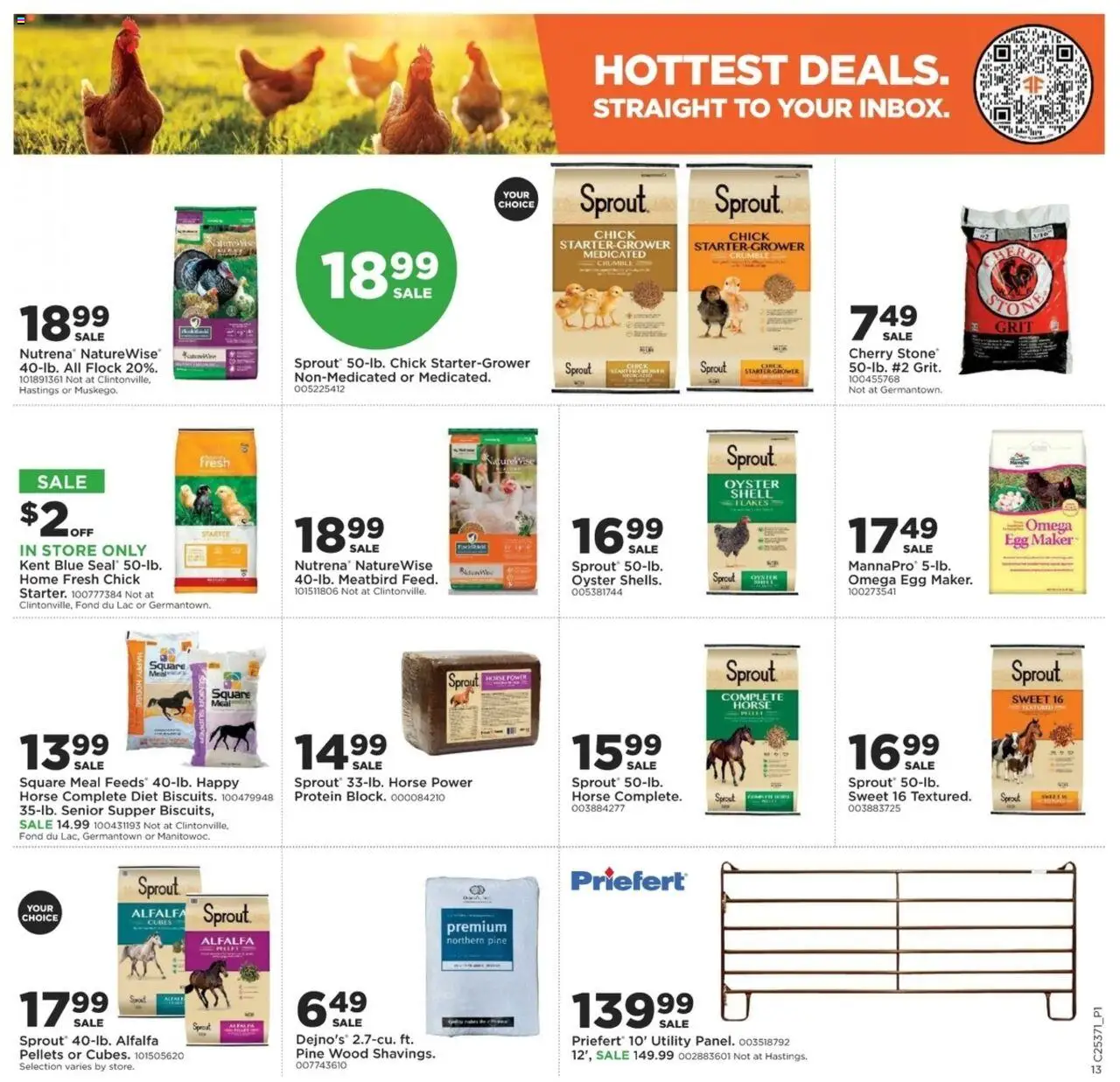 Mills Fleet Farm Weekly Ad - valid from 11.09.2025 | Page: 16 | Products: Flakes, Starter