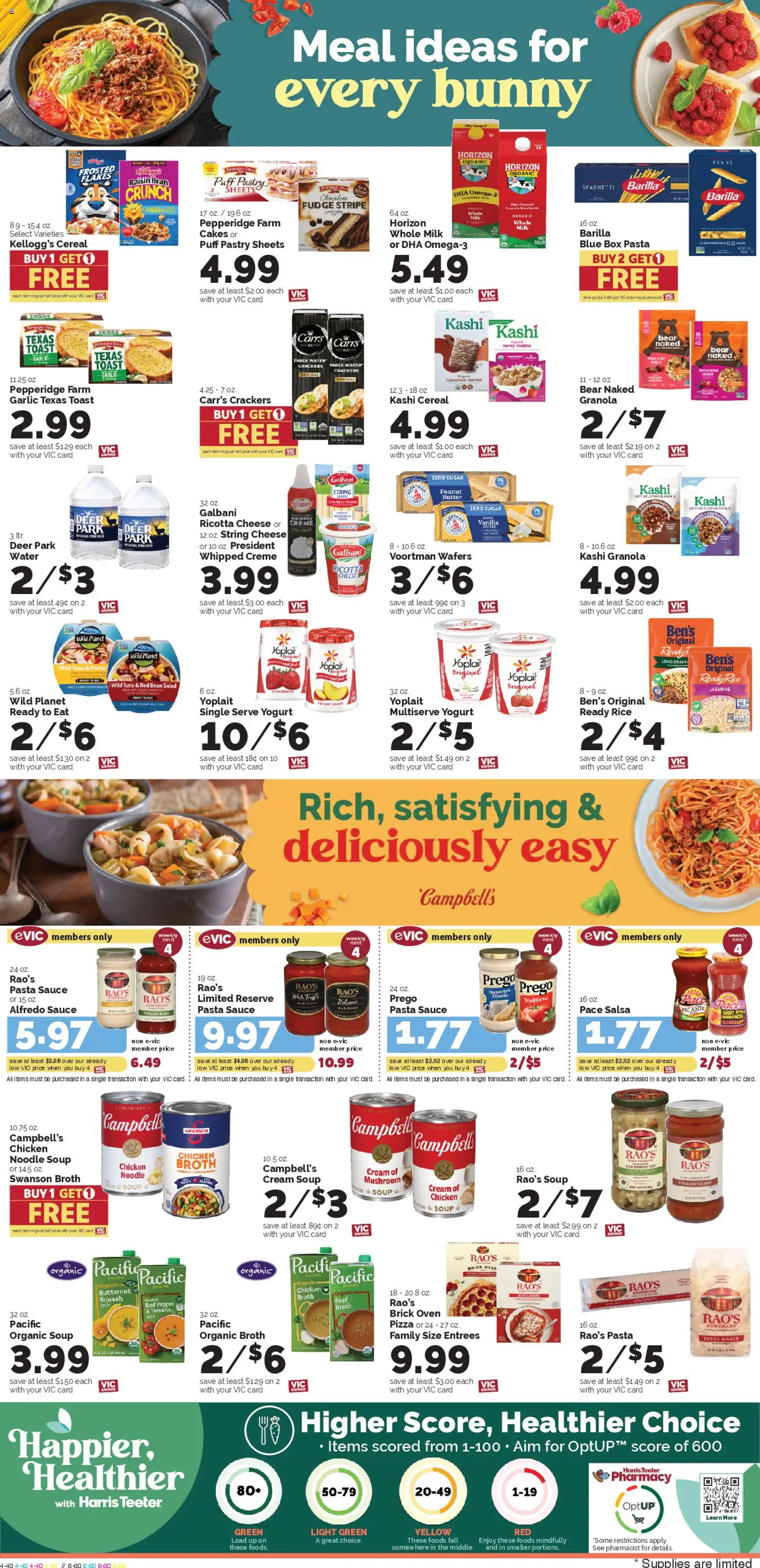 Harris Teeter Weekly Ad - SC - valid from 01.04.2026 | Page: 10 | Products: Box, Cheese, Pizza, Puff Pastry