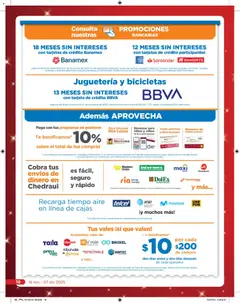 Vista previa de Chedraui folleto, nuevo folleto de la tienda, válido en México a partir del 18.11.2025 | Página: 18