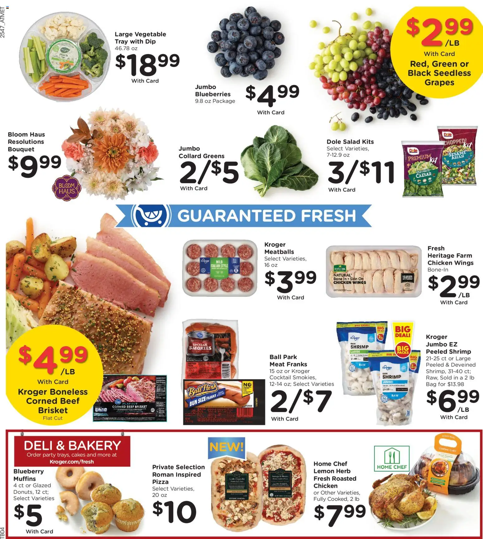 Kroger Weekly Ad - valid from 26.12.2025 | Page: 11 | Products: Pizza, Salad, Greens, Bag