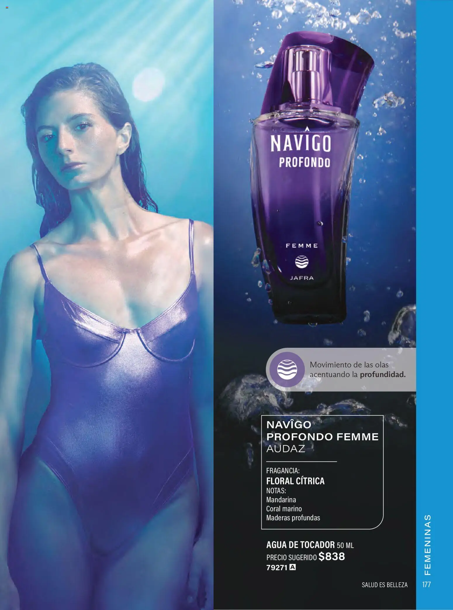 Nuevas ofertas de JAFRA válidas en toda la República Mexicana desde el 01.02.2026. ¡Encuentra las mejores ofertas en JAFRA catálogo Organizador de Ventas! | Página: 175 | Productos: Agua, Fragancia