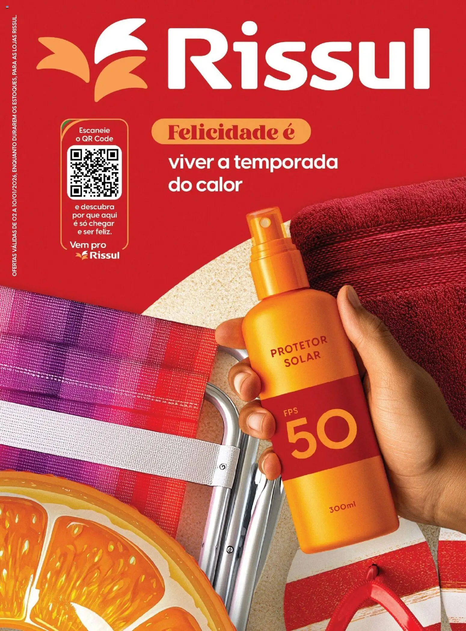 Rissul Folheto - válido de 02.01.2026 | Página: 1 | Produtos: Protetor solar