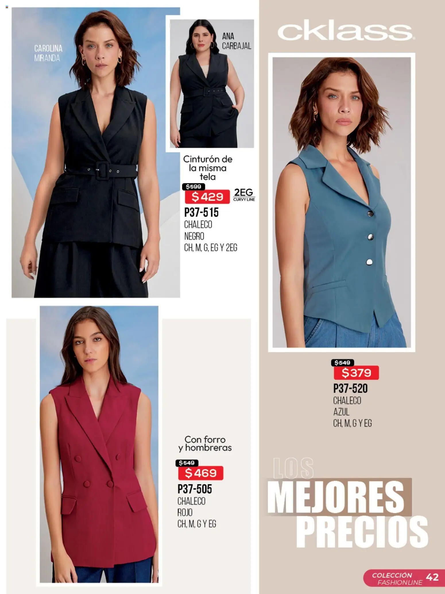 Nuevas ofertas de Cklass válidas en toda la República Mexicana desde el 03.03.2026. ¡Encuentra las mejores ofertas en Cklass catálogo Promo semanal! | Página: 43 | Productos: Chaleco, Cinturón