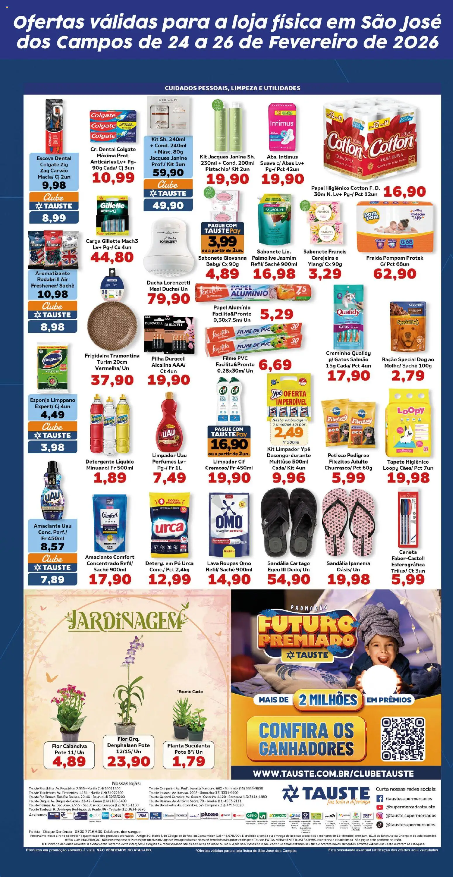 Tauste Folheto - válido de 24.02.2026 | Página: 5 | Produtos: Esponja, Caneta, Tapete, Tapete higiênico