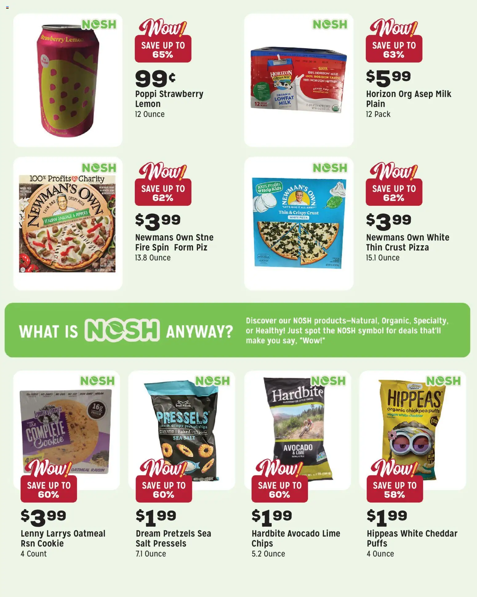 Grocery Outlet Weekly Ad - OH - valid from 18.02.2026 | Page: 8 | Products: Milk, Chips, Salt, Sausage