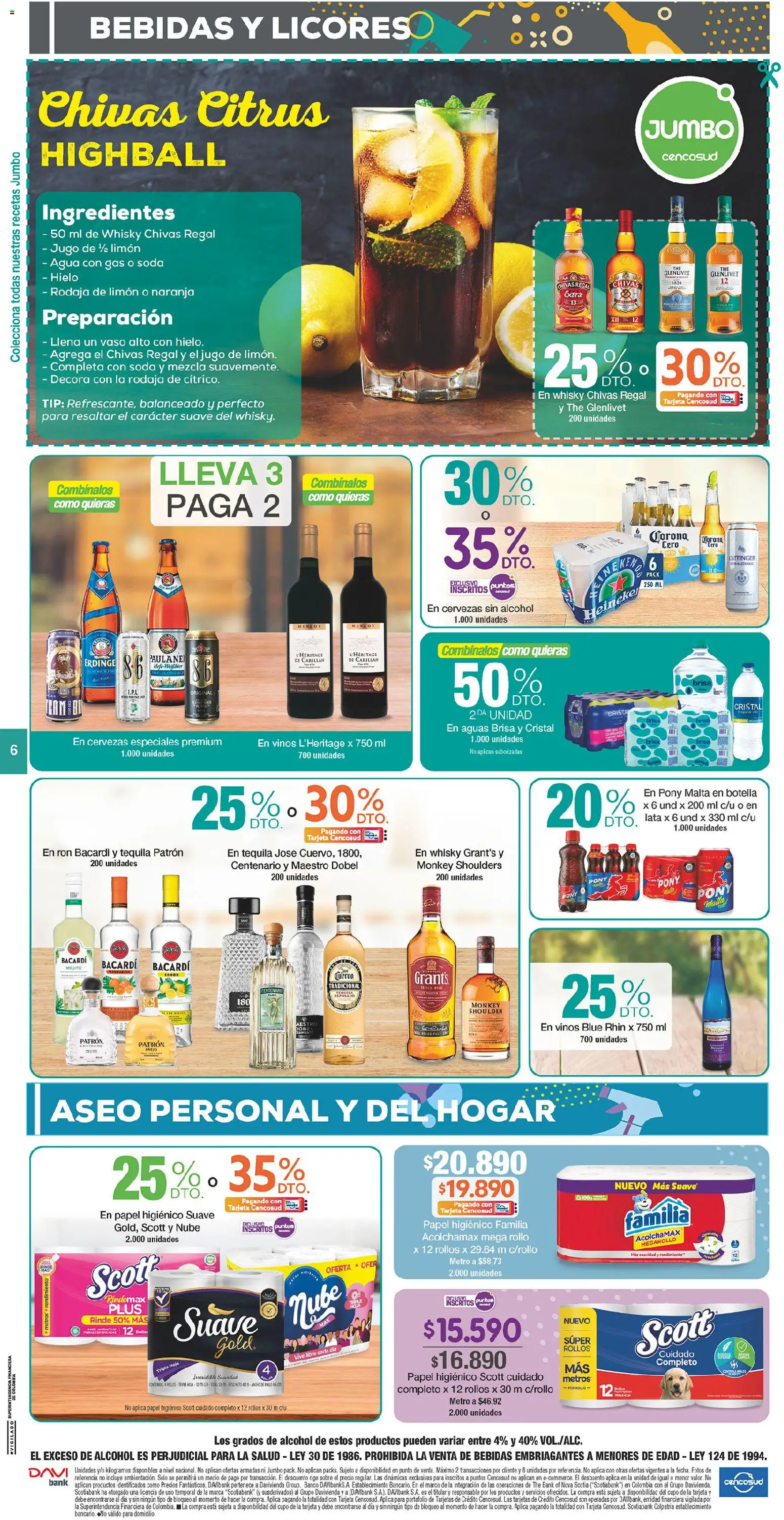 Jumbo revista - valida desde el 30.01.2026 | Página: 6 | Productos: Rizador, Ron, Sobre, Jugo