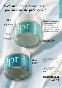 Vista previa de folleto Oriflame catálogo - Campaña 4 de la Oriflame válido desde 07.03.2026 | Página: 59 | Productos: Crema