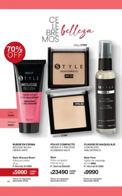 Vista previa Gigot catálogo válido desde el 01.11.2025 | Página: 46 | Productos: Maquillaje, Rubor, Polvo, Crema