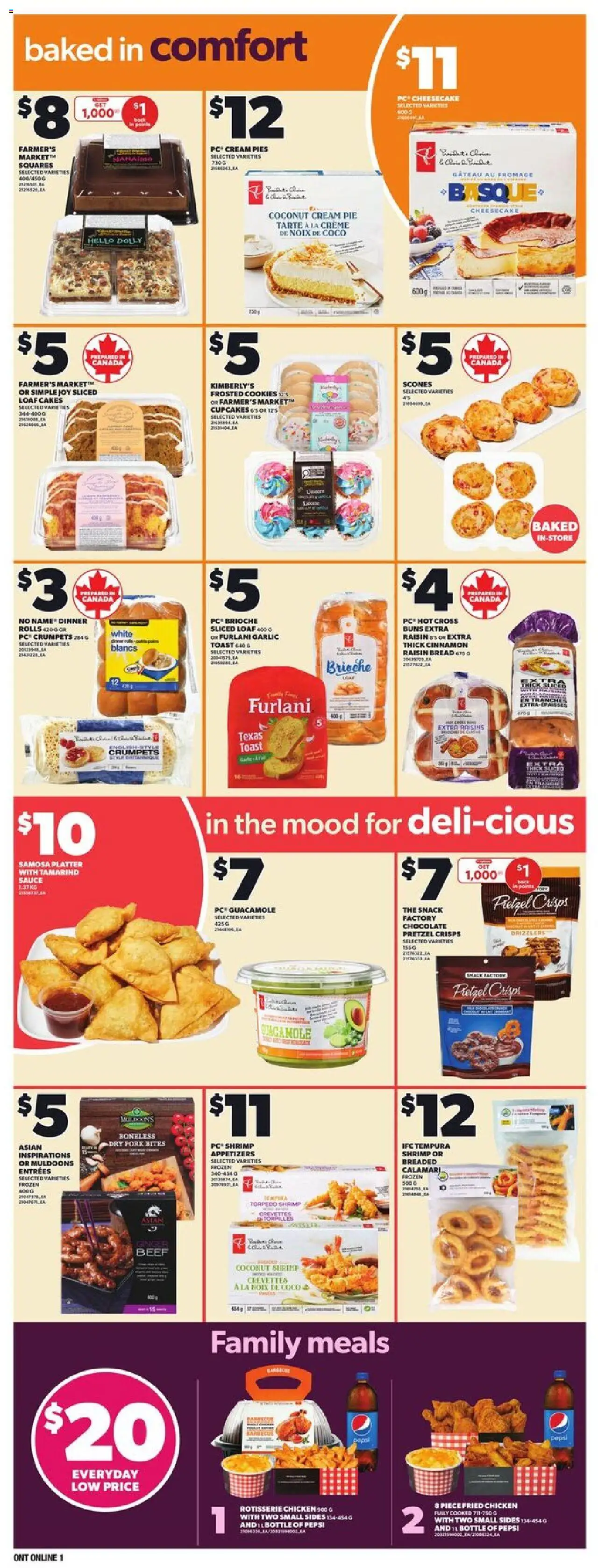 Loblaws flyer valid from 09.10.2025 | Page: 8 | Products: Beef, Bread, Chocolate, Chicken