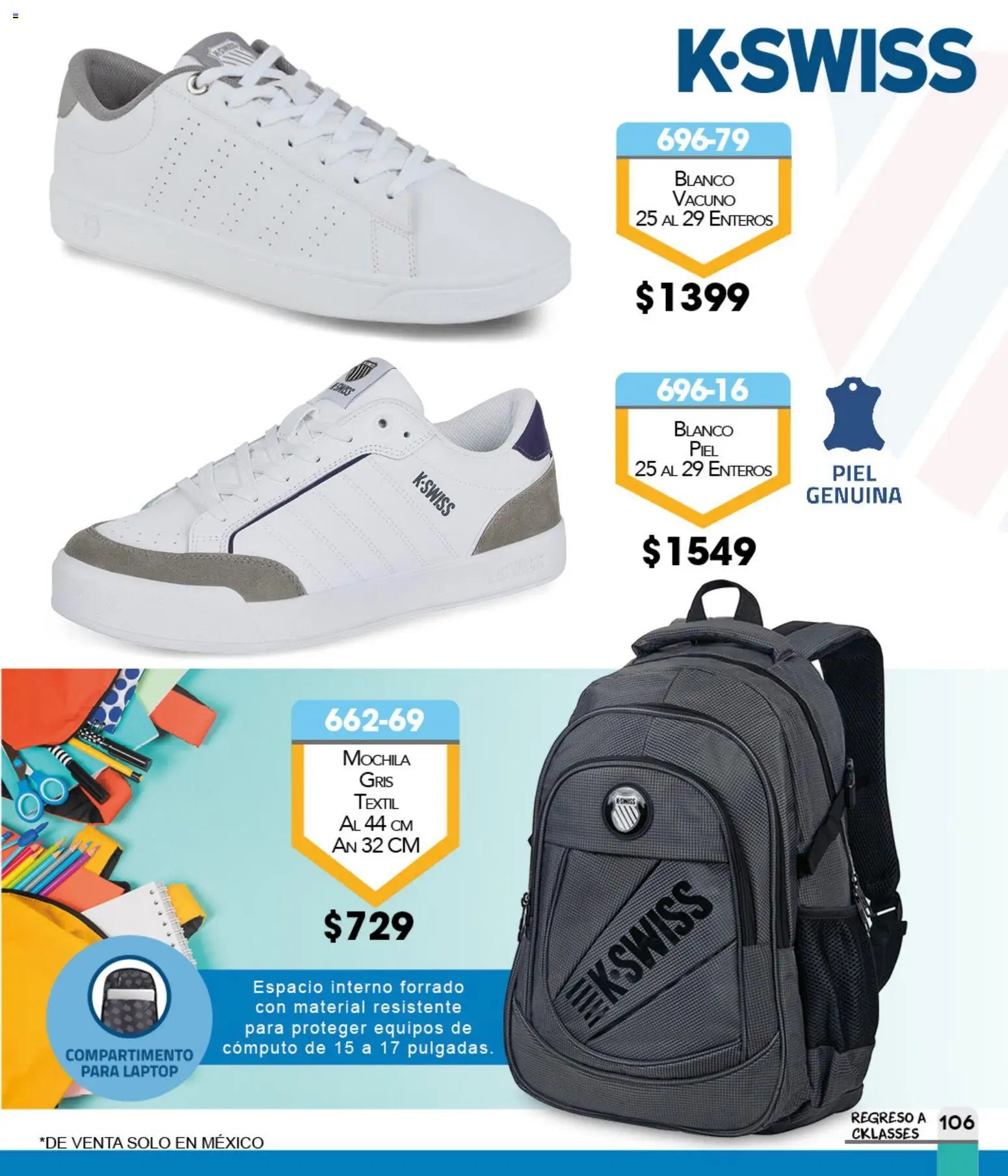 Nuevas ofertas de Cklass válidas en toda la República Mexicana desde el 06.01.2026. ¡Encuentra las mejores ofertas en Cklass catálogo Regreso a clases 2026! | Página: 107 | Productos: Mochila