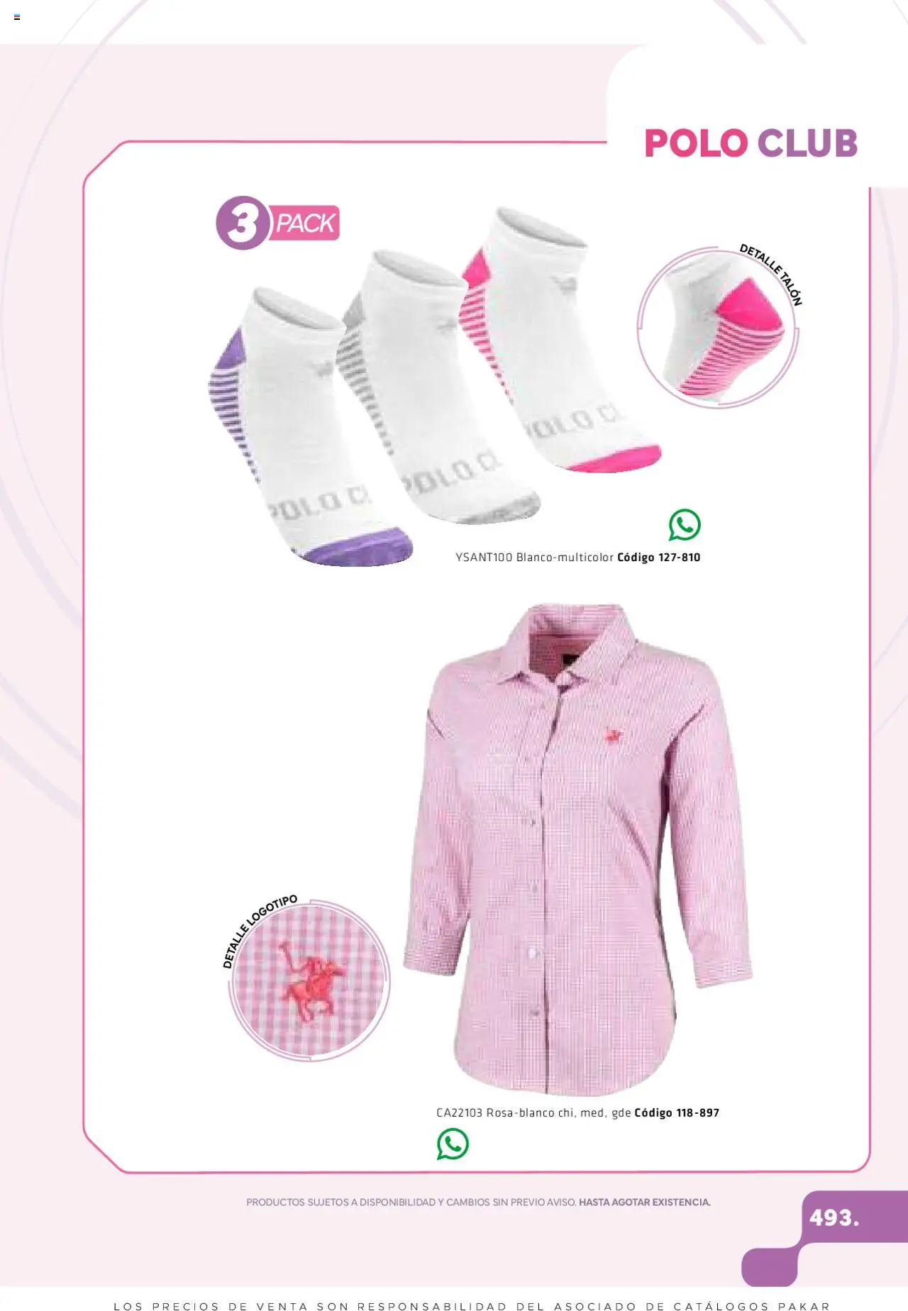 Nuevas ofertas de SC Pakar válidas en toda la República Mexicana desde el 06.03.2025. ¡Encuentra las mejores ofertas en SC Pakar catálogo Women! | Página: 493