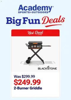 Academy Sports Weekly Ad - valid from 18.08.2025 | Page: 2 | Products: Griddle