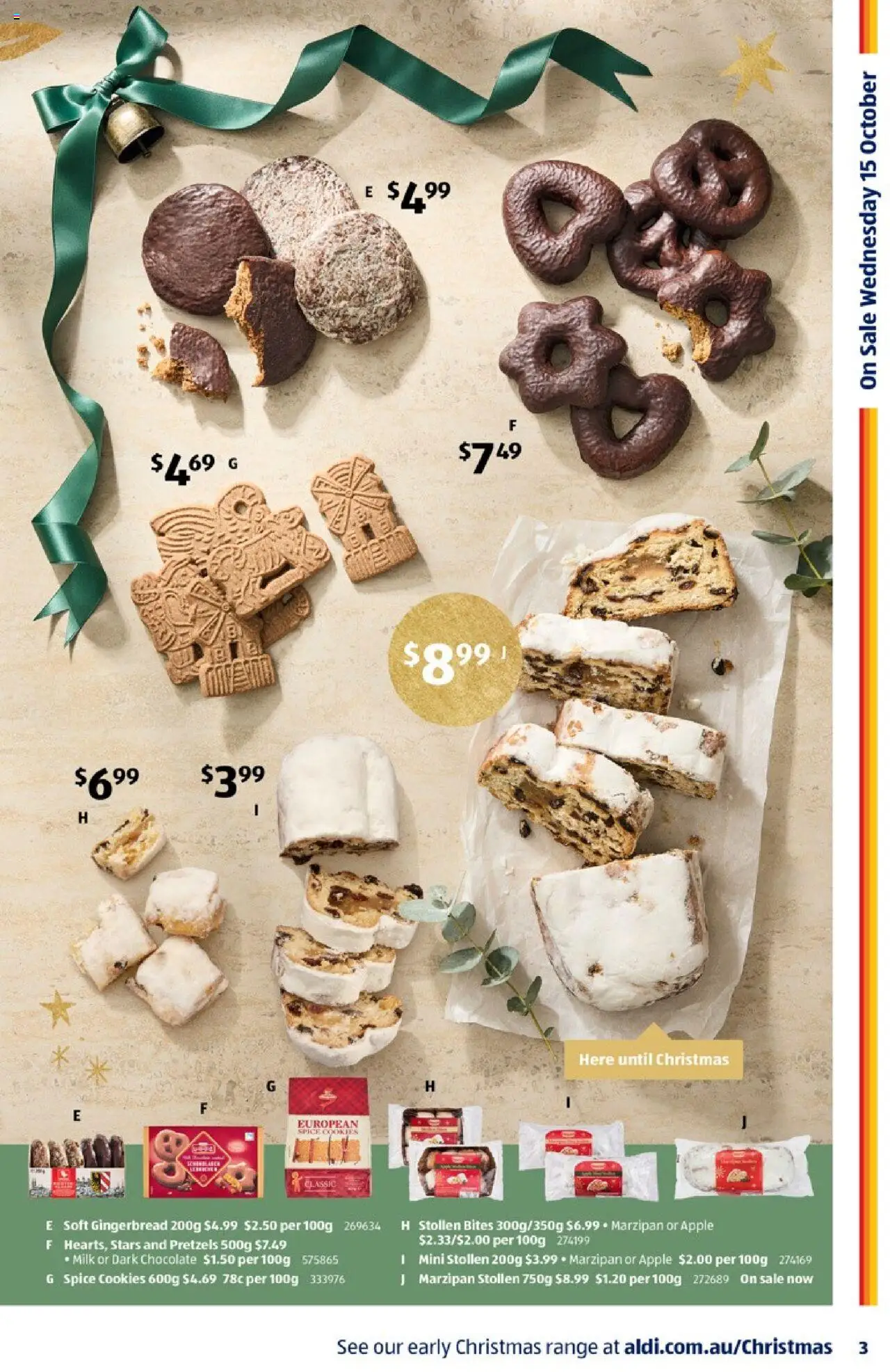Aldi catalogue - valid from 15.10.2025 | Page: 3 | Products: Milk, Chocolate, Pretzels
