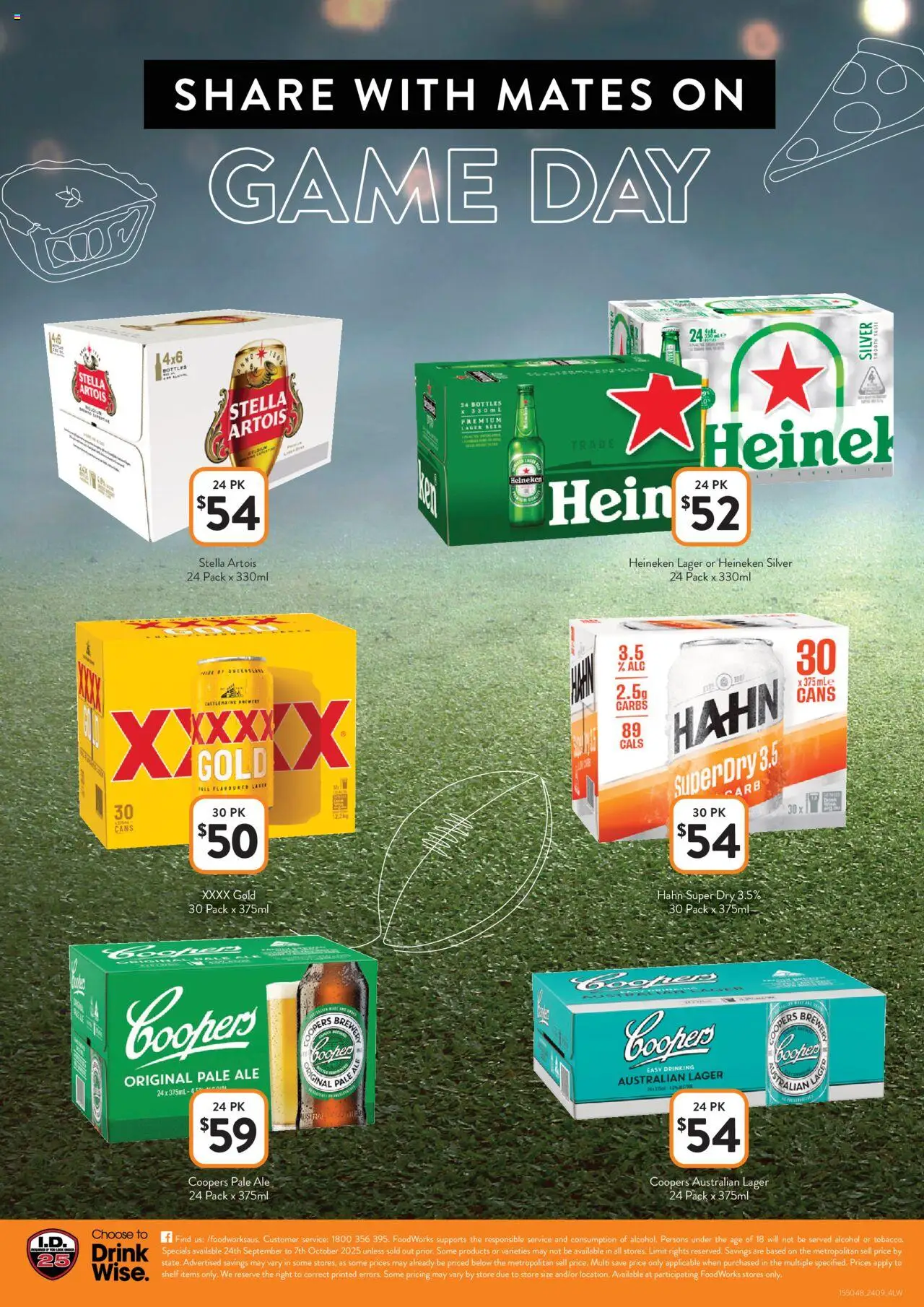 Foodworks catalogue - valid from 01.10.2025 | Page: 14 | Products: Shelf, Beer, Tea, Game