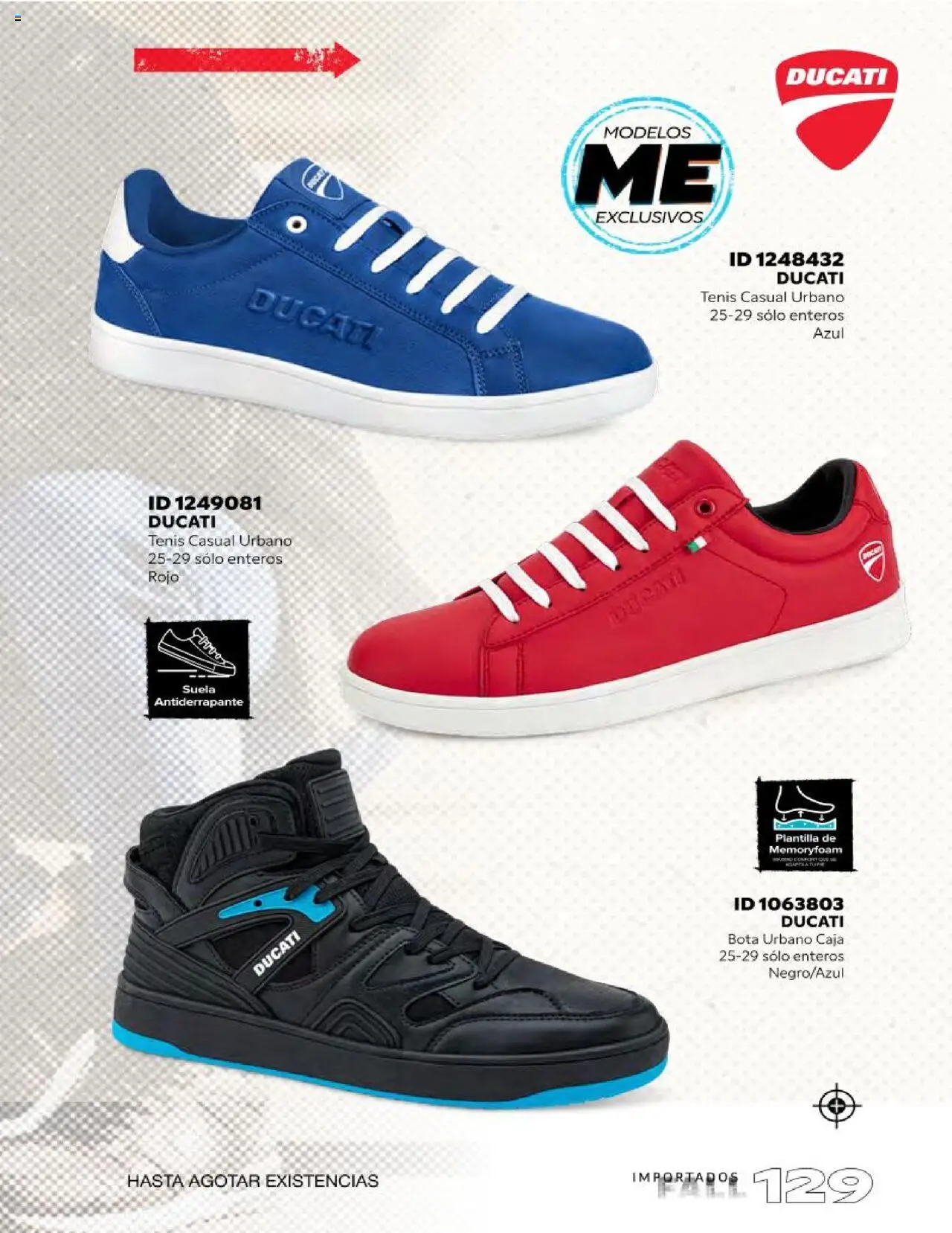 Nuevas ofertas de Price Shoes válidas en toda la República Mexicana desde el 18.10.2025. ¡Encuentra las mejores ofertas en Price Shoes catálogo Fall Importados segunda! | Página: 129 | Productos: Tenis, Caja