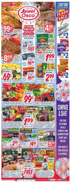 Preview of Jewel Osco weekly ads valid from 08.10.2025
