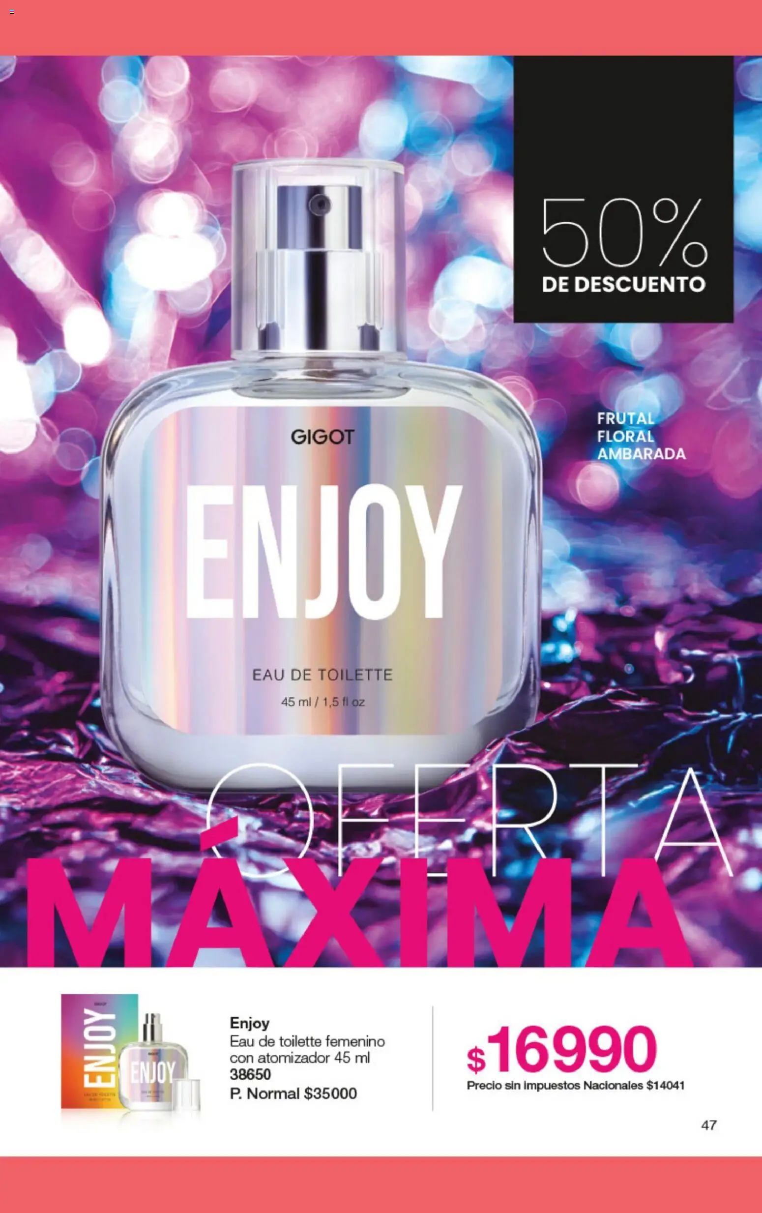 Gigot - CAMPAÑA 03 │ válido desde el 01.03.2026 | Página: 63 | Productos: Eau de toilette