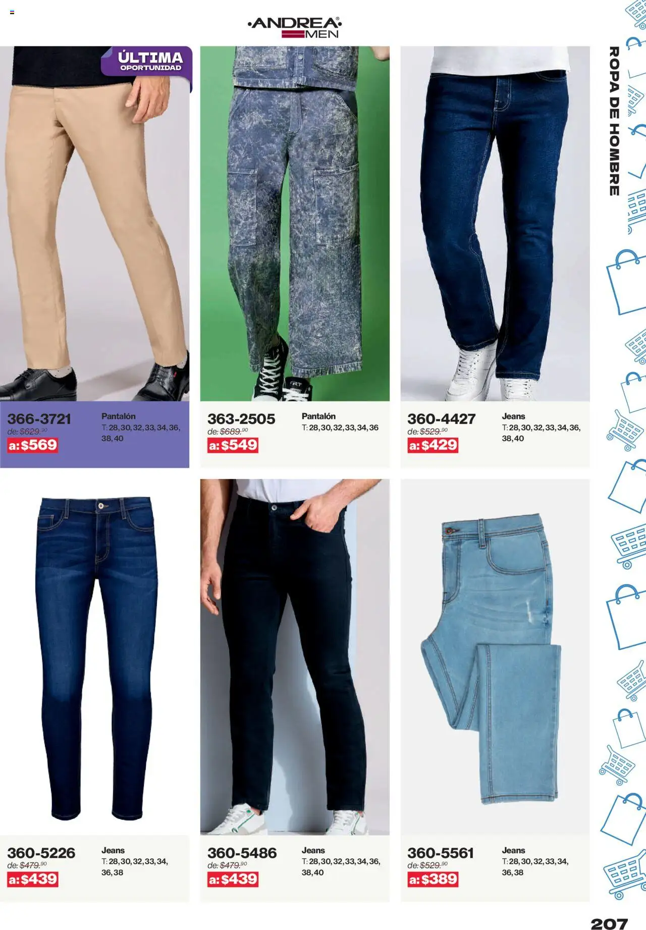 Nuevas ofertas de Andrea válidas en toda la República Mexicana desde el 10.08.2025. ¡Encuentra las mejores ofertas en Andrea - Catálogo Outlet! | Página: 207 | Productos: Ropa