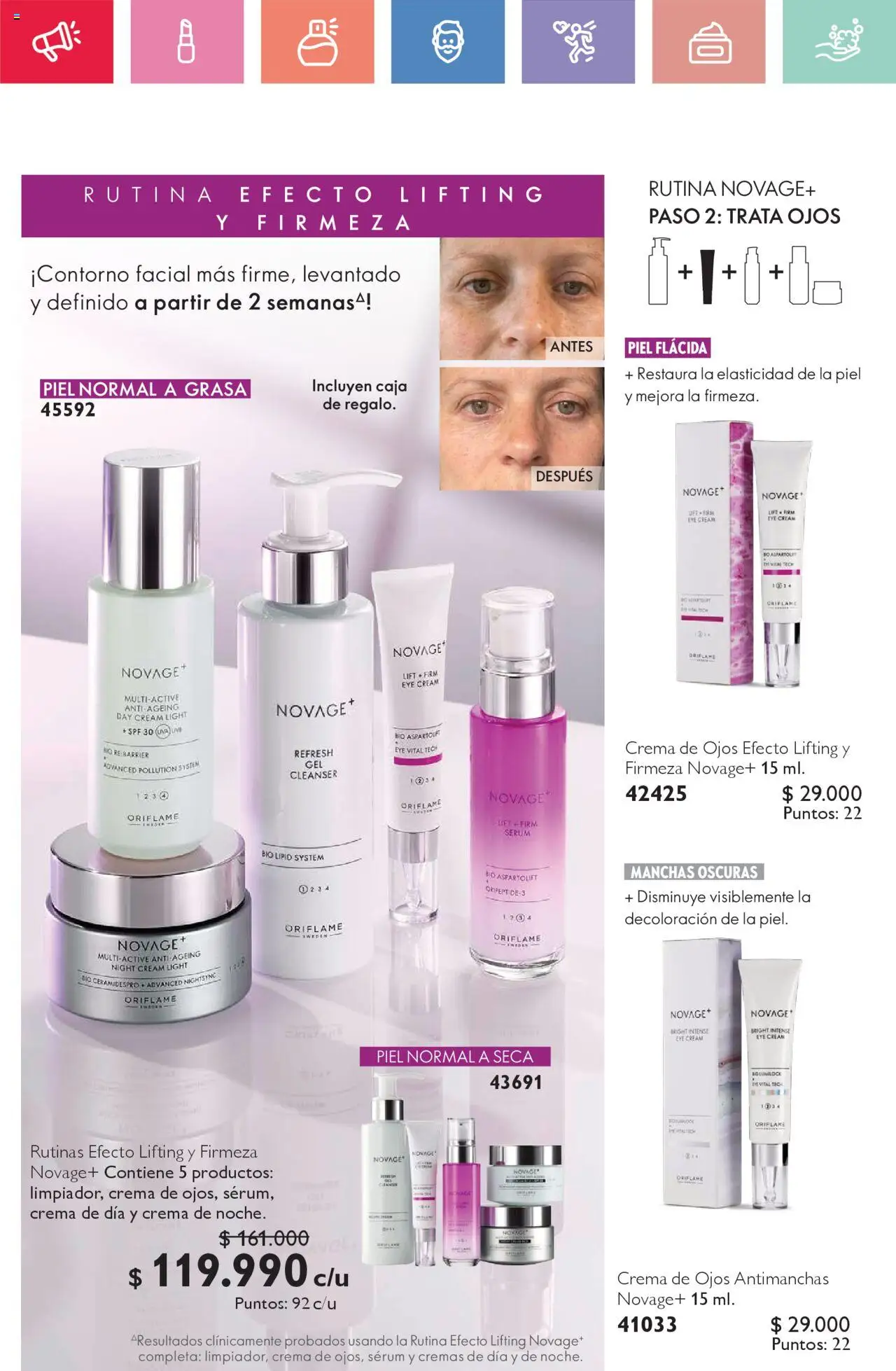 Oriflame catálogo │ válido desde el 23.08.2025 | Página: 86 | Productos: Caja, Crema, Serum