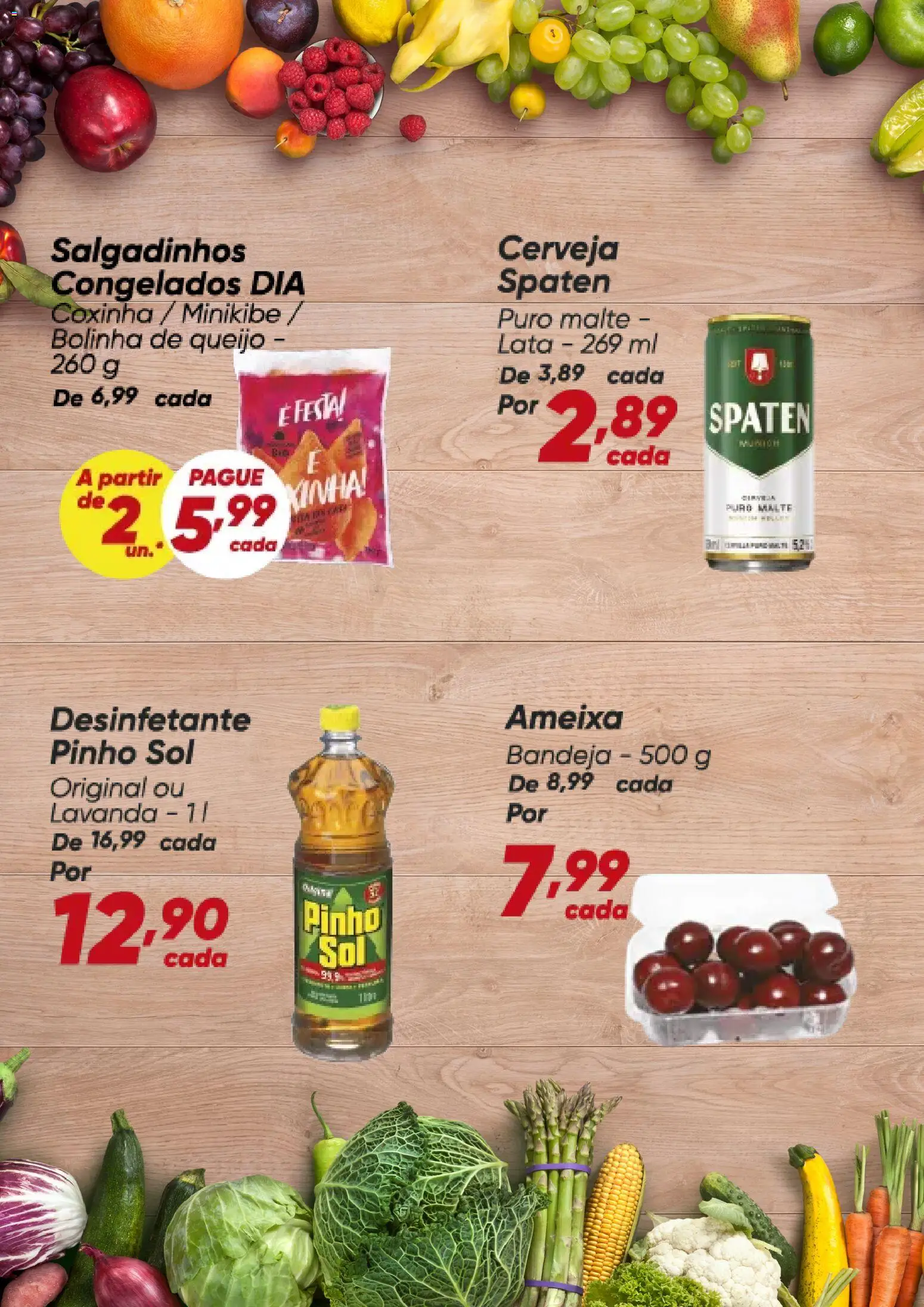 Dia Folheto - válido de 12.01.2026 | Página: 5 | Produtos: Queijo, Cerveja, Salgadinhos, Ameixa
