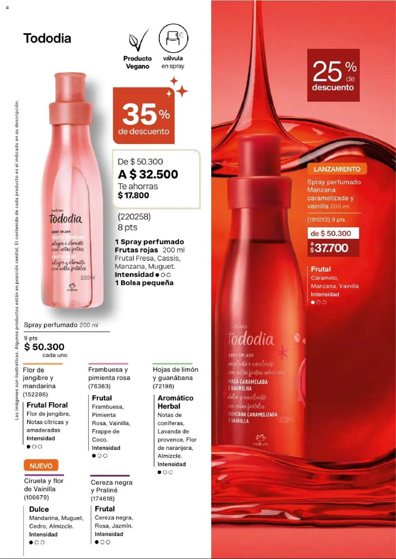 Natura revista - valida desde el 24.09.2025 | Página: 57 | Productos: Bolsa, Body, Limón, Válvula