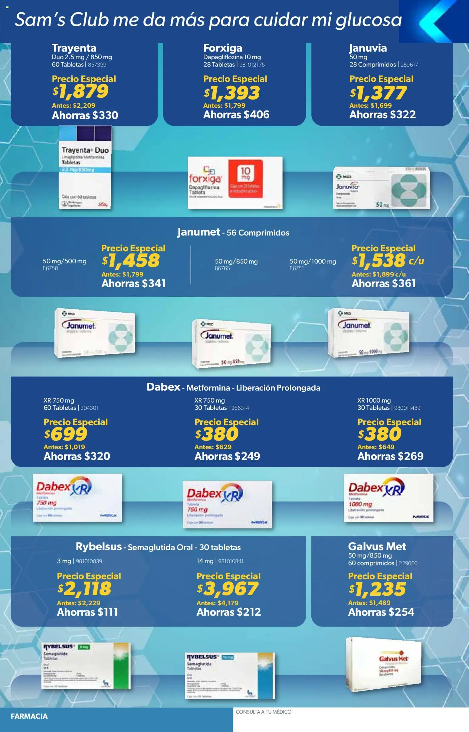 Nuevas ofertas de Sam's Club válidas en toda la República Mexicana desde el 29.10.2025. ¡Encuentra las mejores ofertas en Sam's Club catálogo! | Página: 18