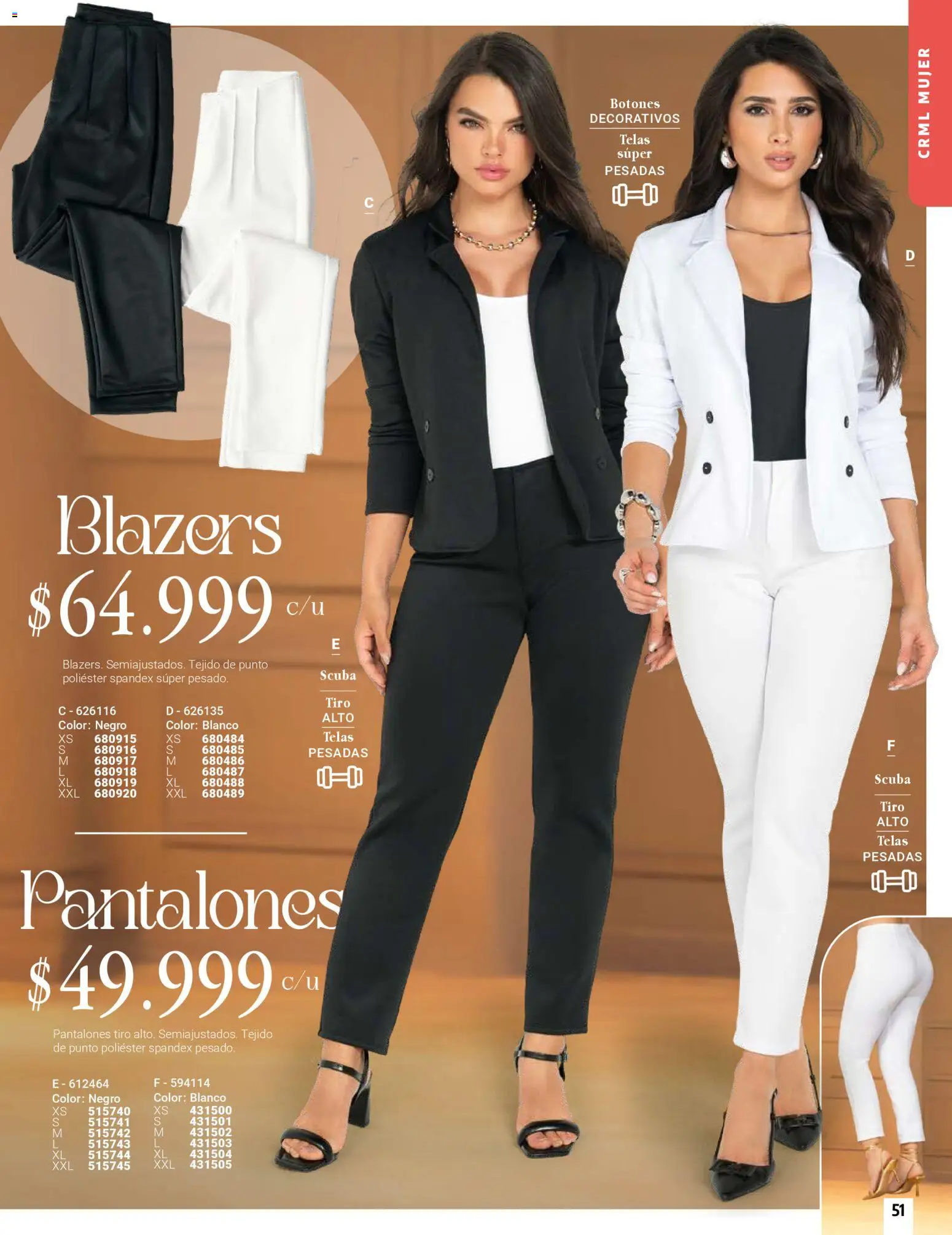 Carmel revista - valida desde el 01.02.2026 | Página: 51 | Productos: Pantalones