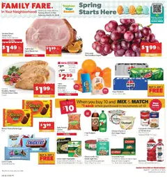 Preview of Family Fare weekly ads valid from 22.03.2026