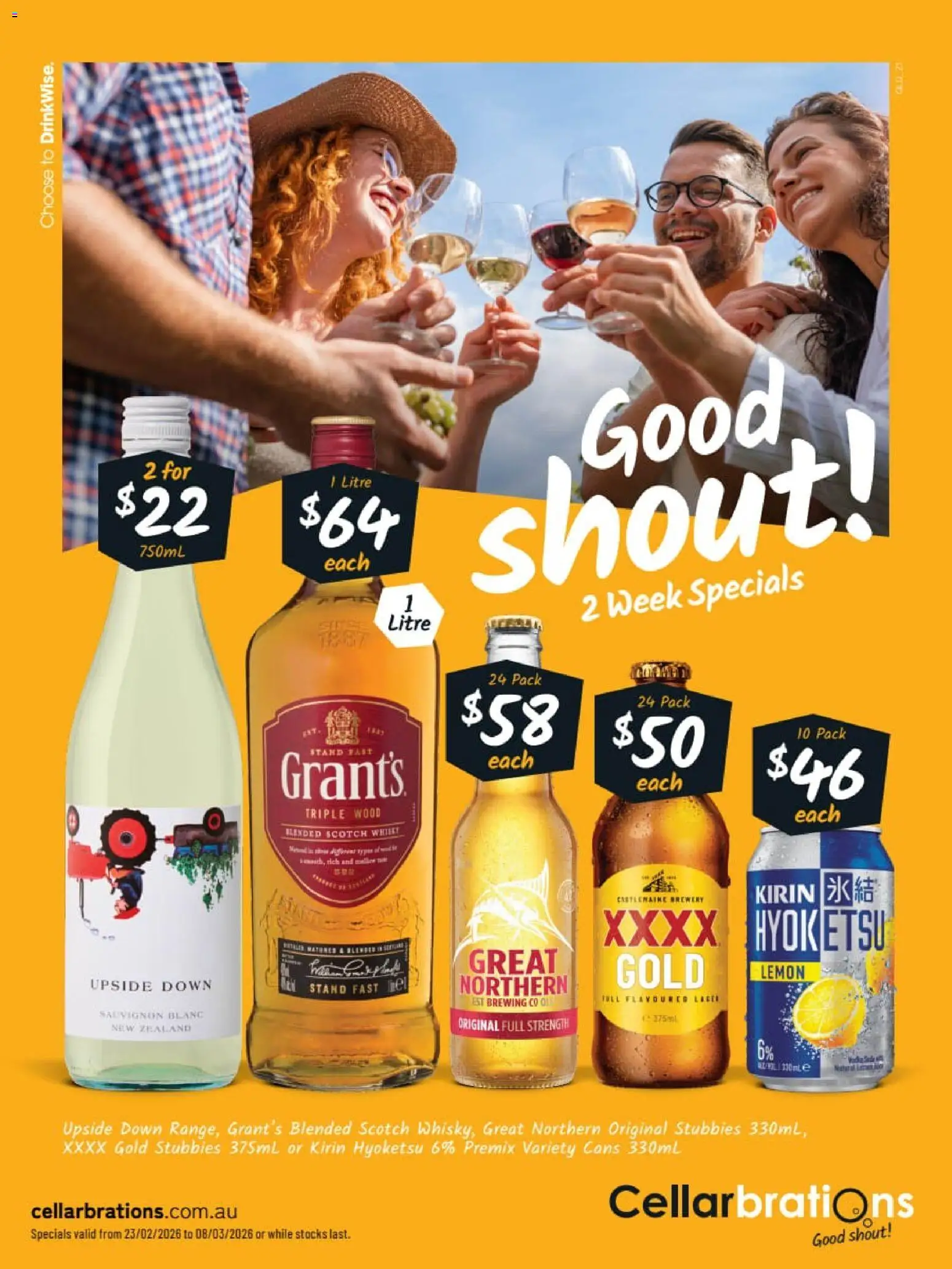 Cellarbrations catalogue - valid from 23.02.2026 | Page: 1 | Products: Wood, Lemon, Scotch