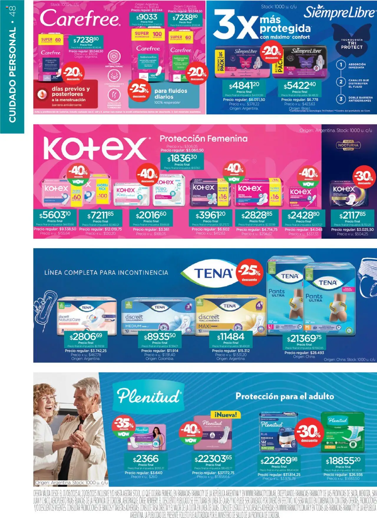 Farmacity catálogo │ válido desde el 01.08.2025 | Página: 48