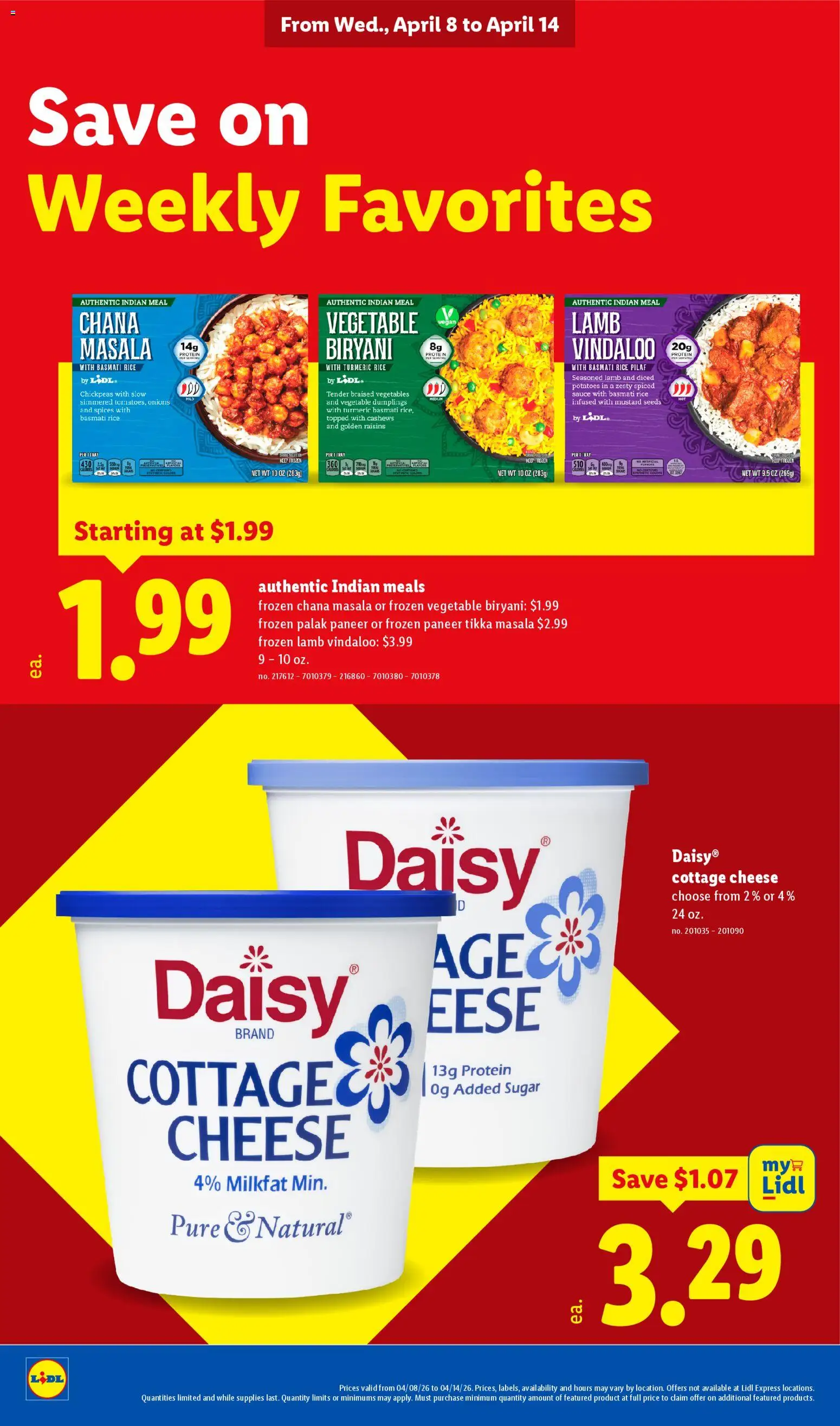 Lidl Weekly Ad - valid from 08.04.2026 | Page: 22 | Products: Chickpeas, Cheese, Rice, Raisins