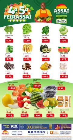 Assaí Atacadista ofertas - RN - Pré-Visualização do folheto da loja Assaí Atacadista, válido de 04.03.2026