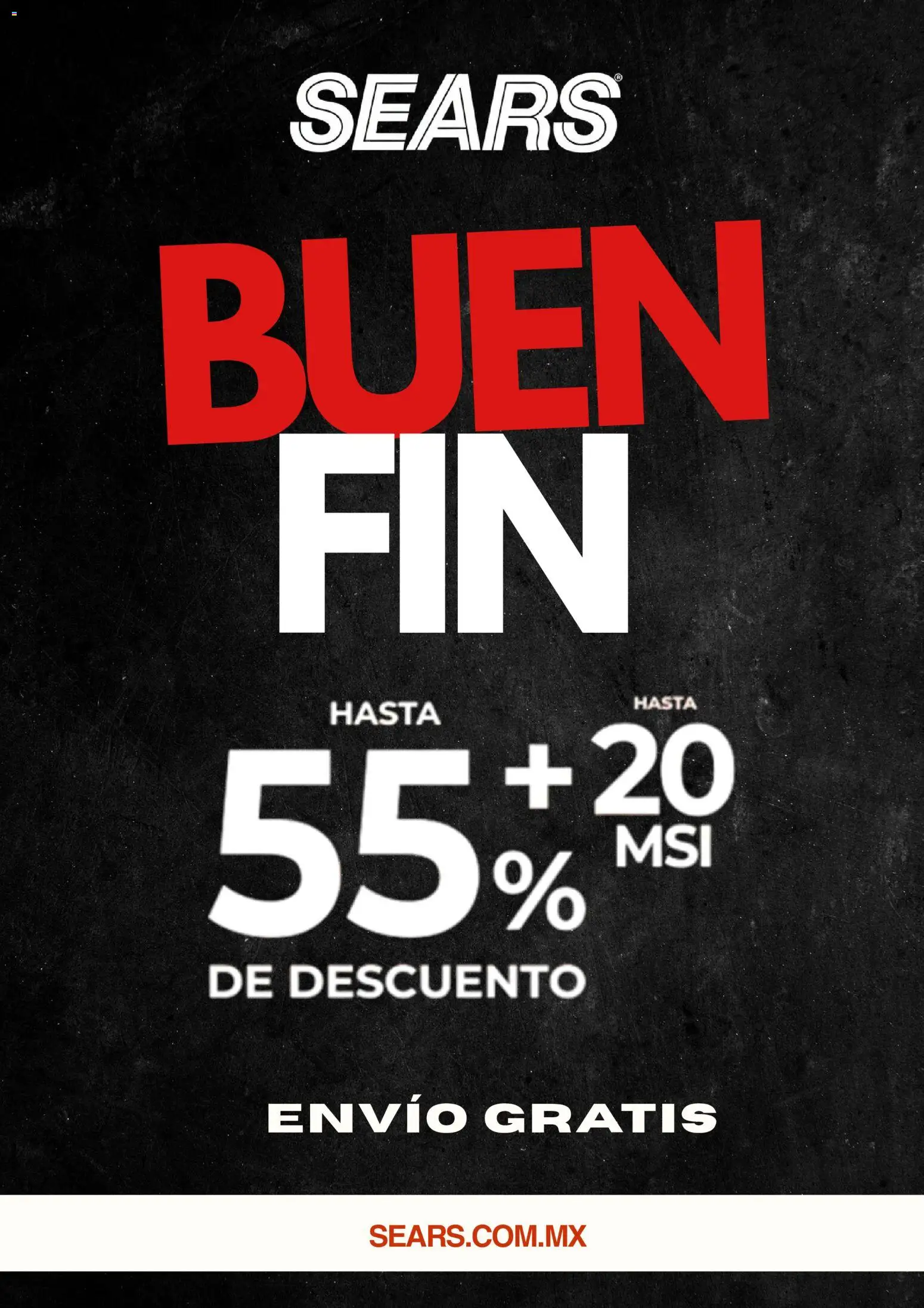 Nuevas ofertas de Sears válidas en toda la República Mexicana desde el 13.11.2025. ¡Encuentra las mejores ofertas en Sears Buen Fin! | Página: 1