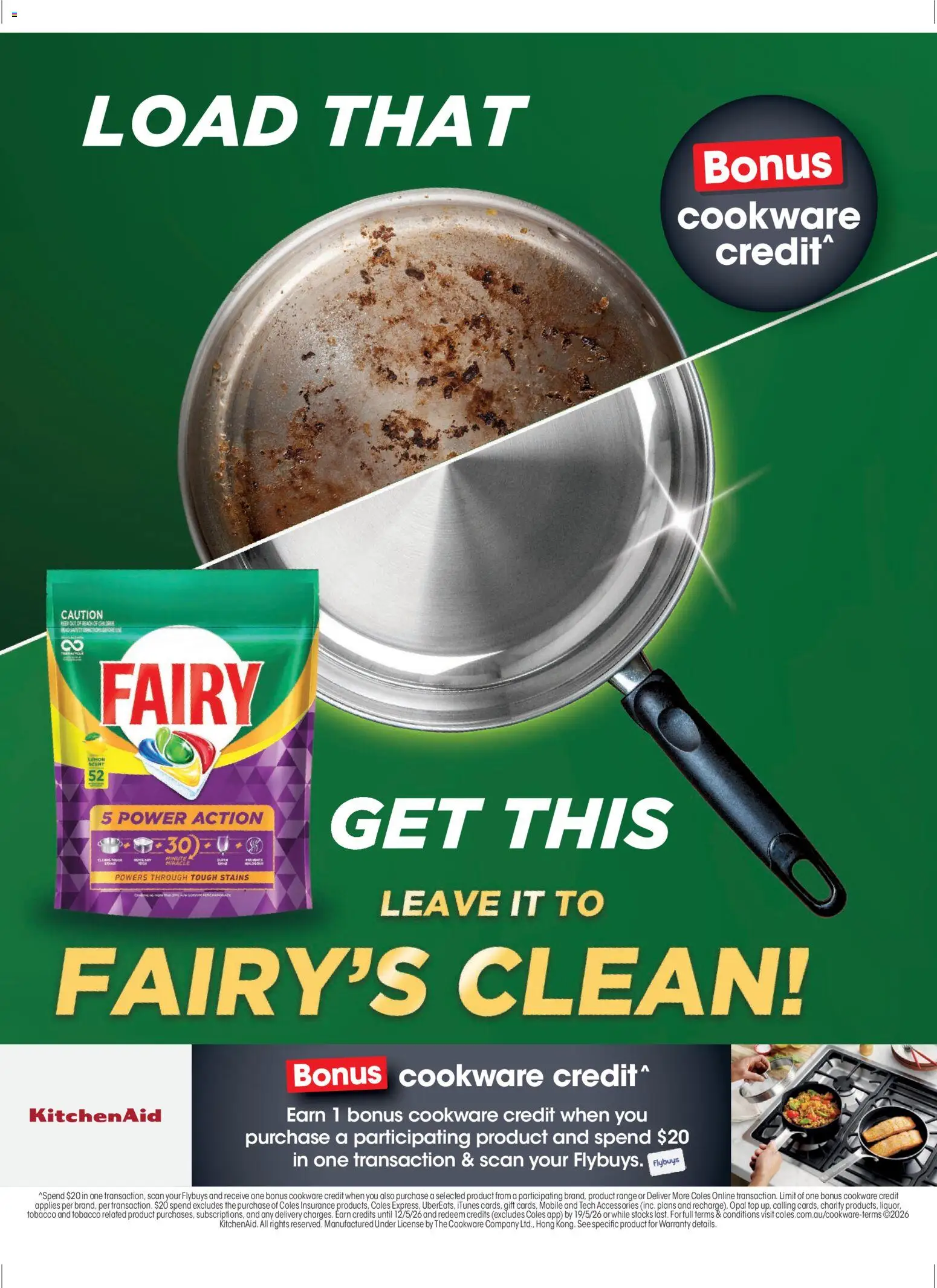 Coles catalogue - valid from 02.04.2026 | Page: 59 | Products: Cookware, Opal, Accessories, Mobile