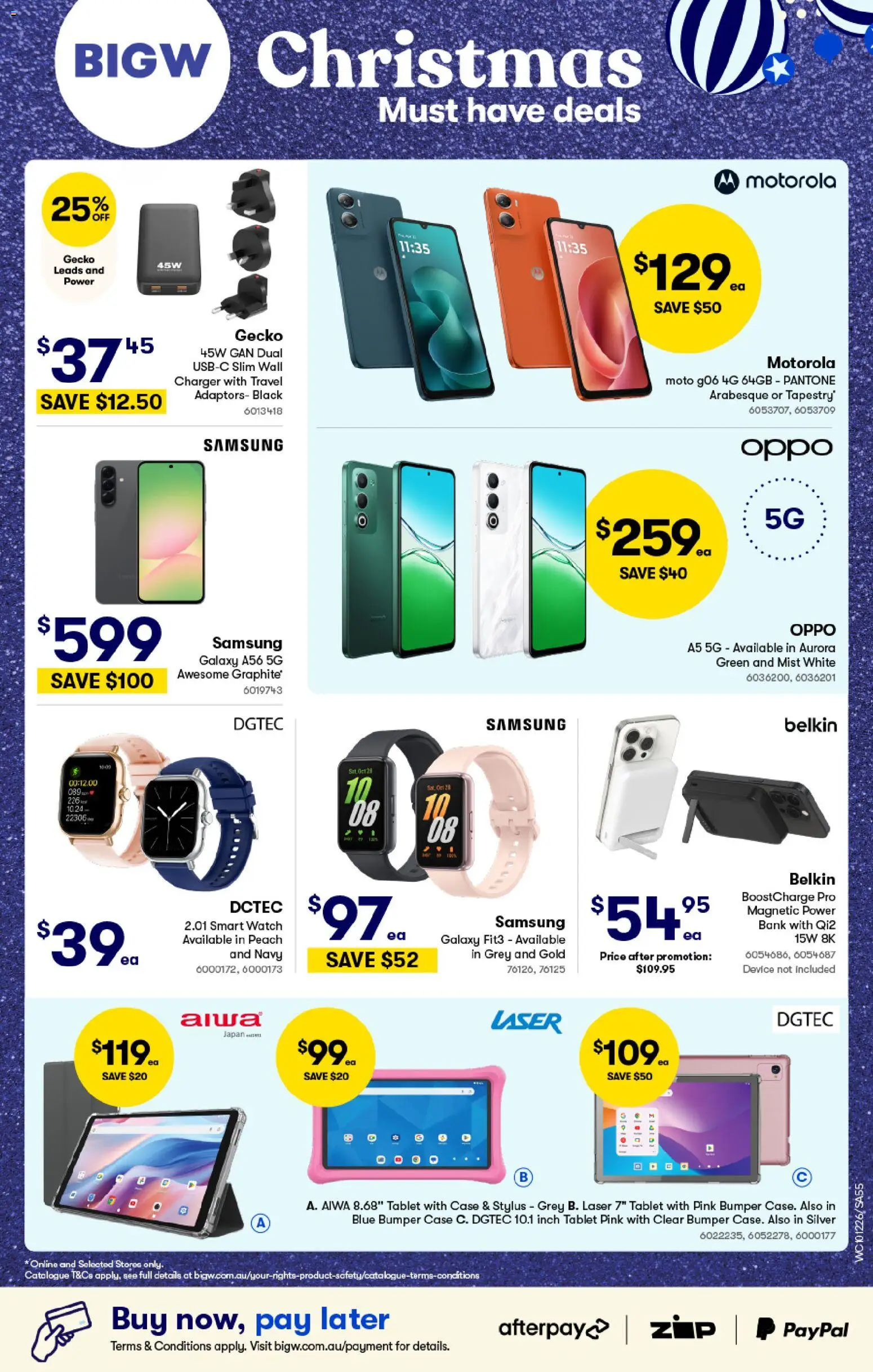 Woolworths catalogue - valid from 10.12.2025 | Page: 55 | Products: Peach, Device, Tablet, Case