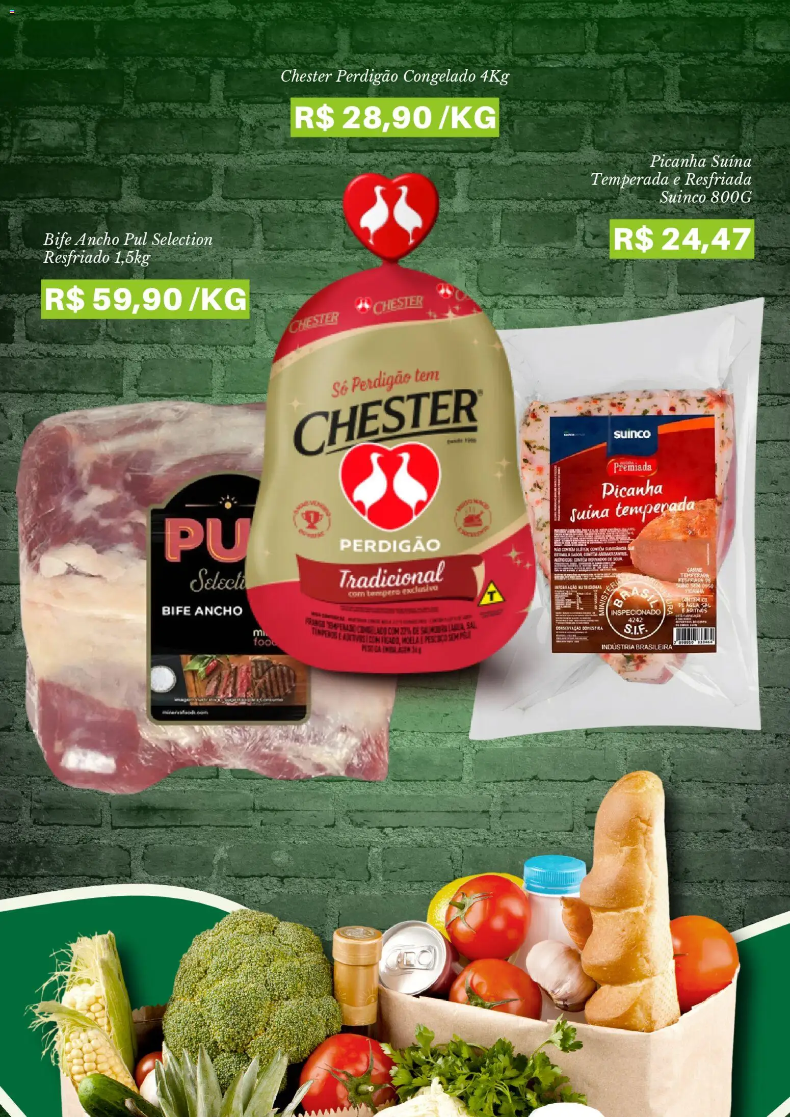 Pão de Açúcar Folheto - válido de 29.12.2025 | Página: 3 | Produtos: Picanha, Carne, Chester perdigão, Sal