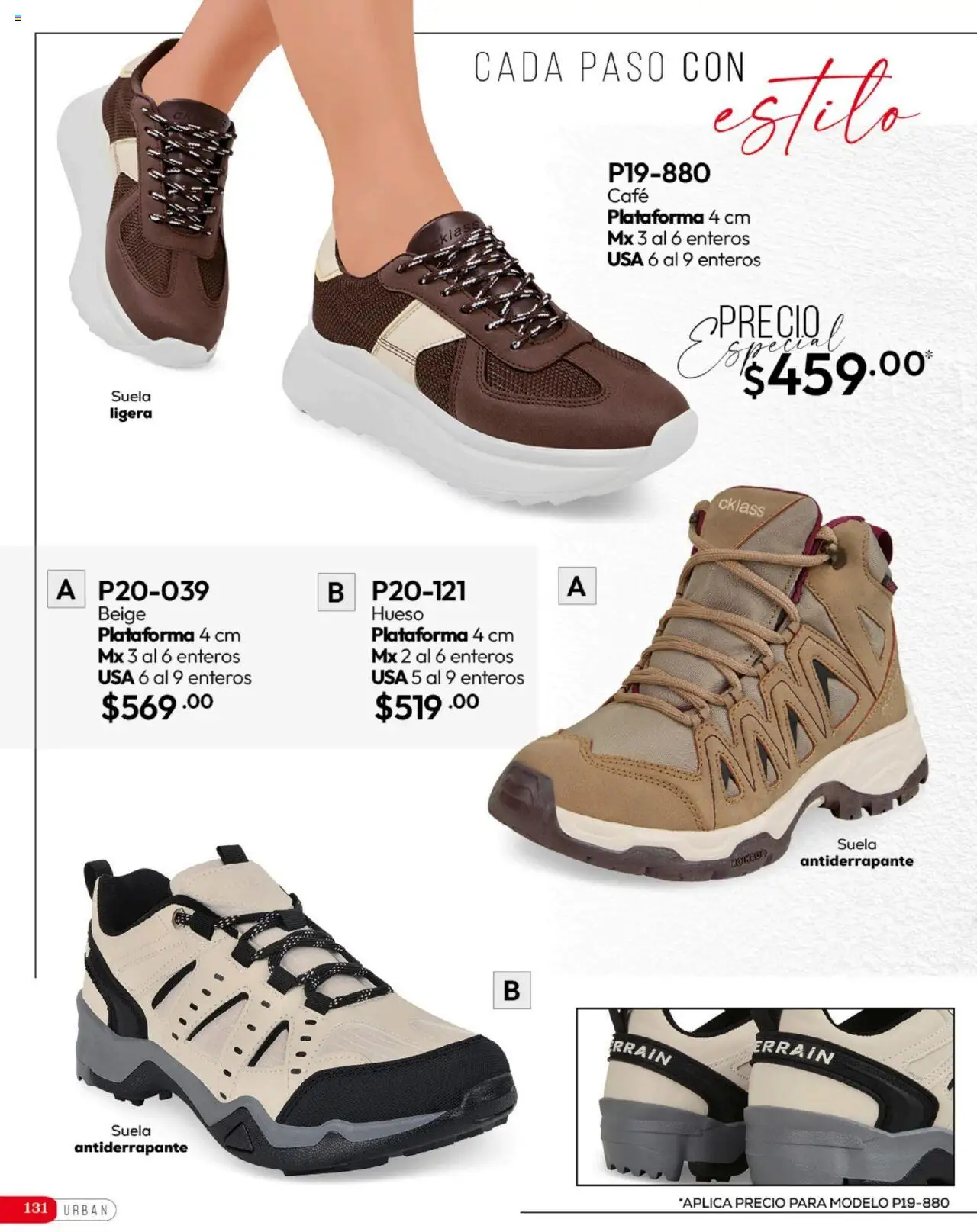 Nuevas ofertas de Cklass válidas en toda la República Mexicana desde el 16.09.2025. ¡Encuentra las mejores ofertas en Cklass - Catálogo Invierno Calzado! | Página: 132 | Productos: Café