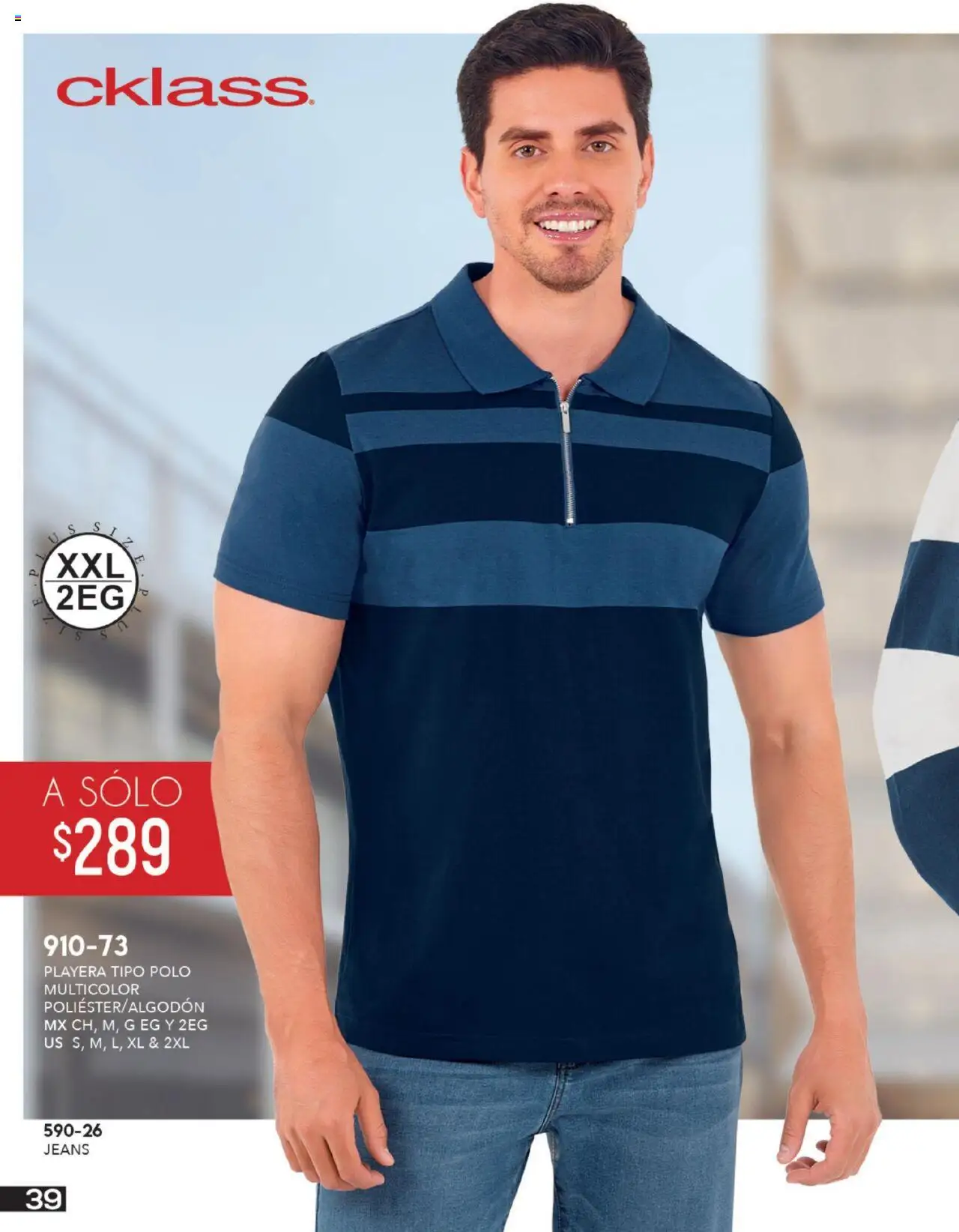 Nuevas ofertas de Cklass válidas en toda la República Mexicana desde el 14.07.2025. ¡Encuentra las mejores ofertas en Cklass catálogo Ropa Caballero! | Página: 40 | Productos: Playera