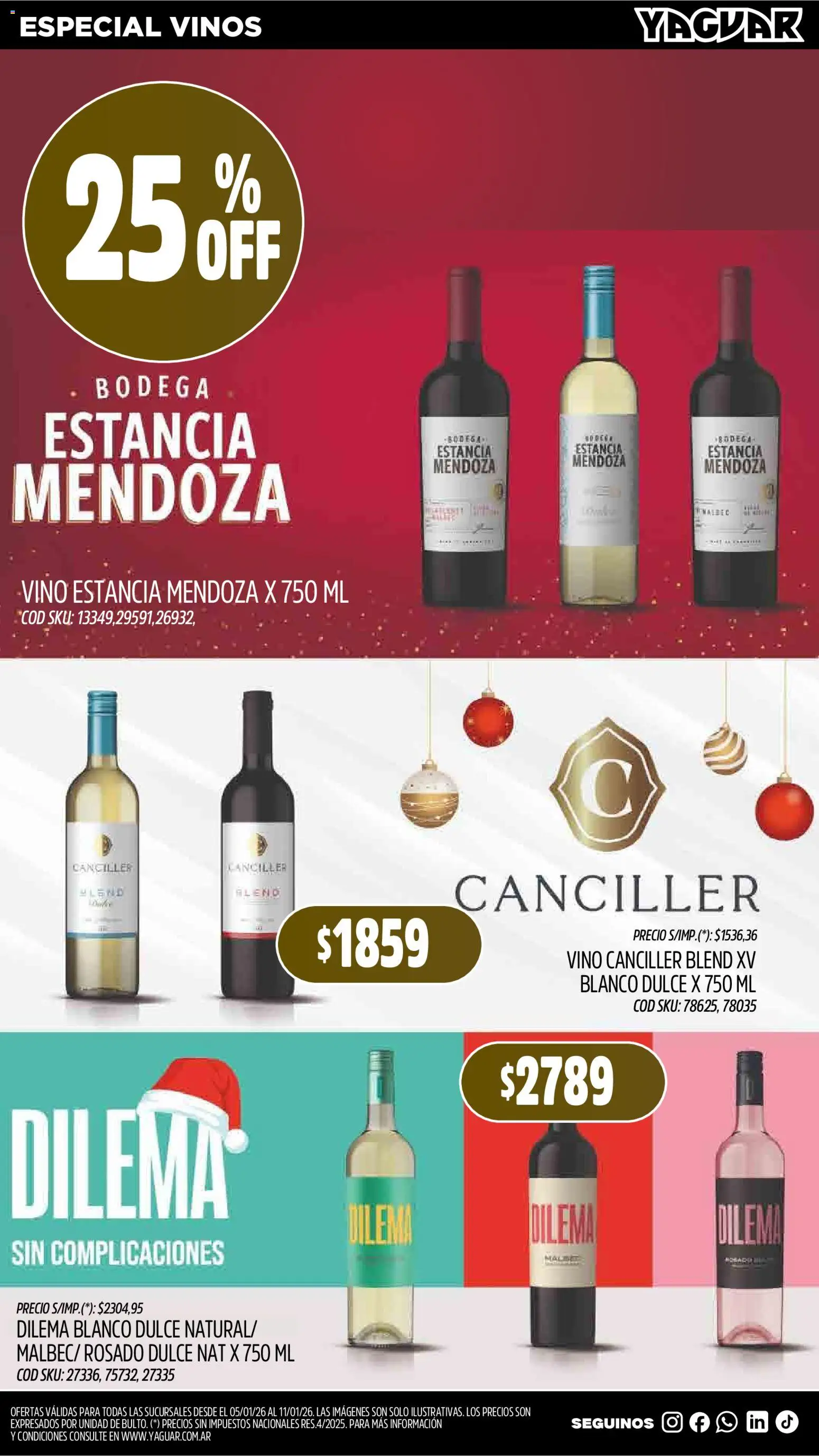 Yaguar catálogo │ válido desde el 05.01.2026 | Página: 2 | Productos: Vino