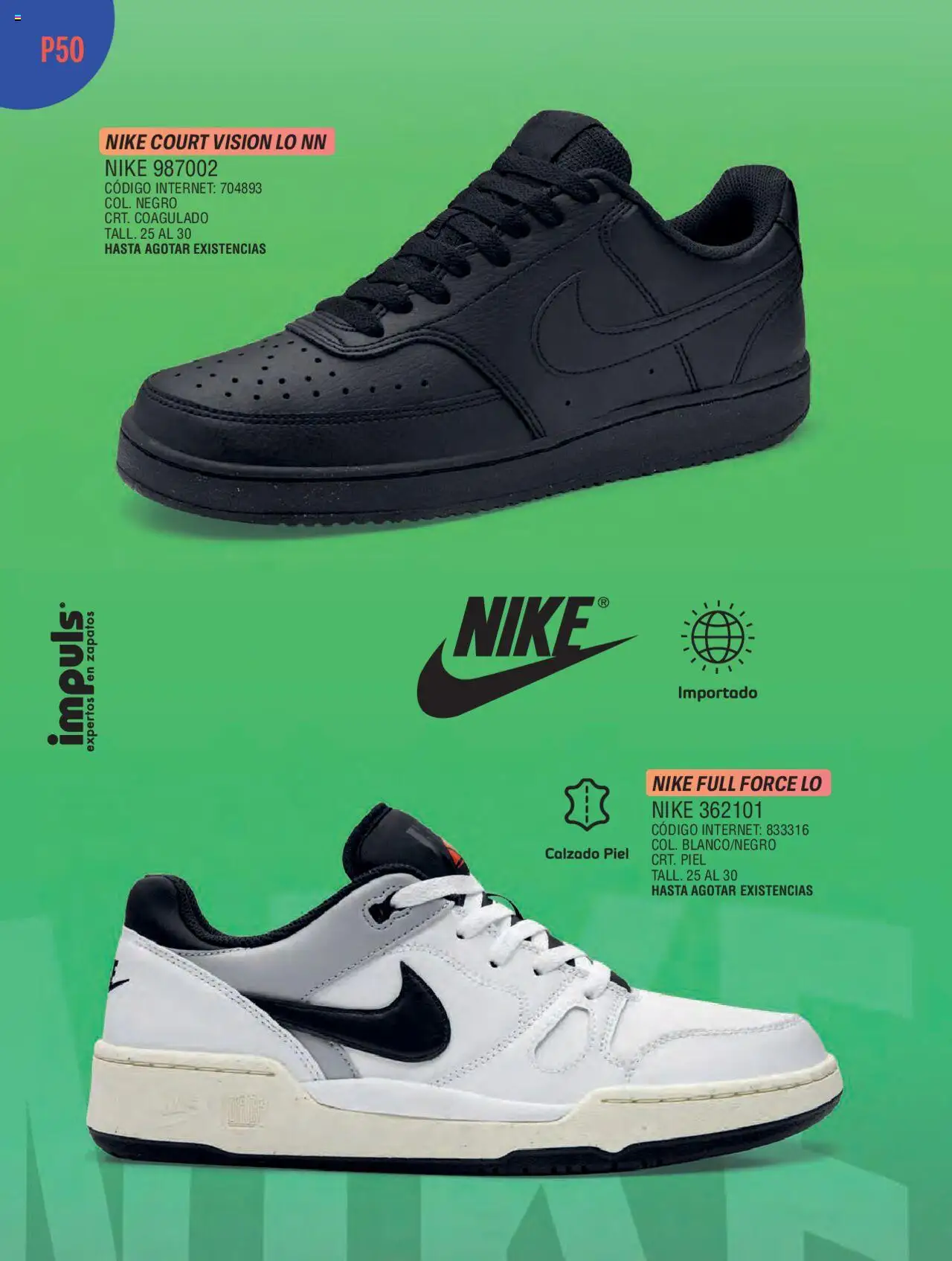 Nuevas ofertas de Impuls válidas en toda la República Mexicana desde el 03.04.2025. ¡Encuentra las mejores ofertas en Impuls catálogo Urbansport! | Página: 52 | Productos: Zapatos