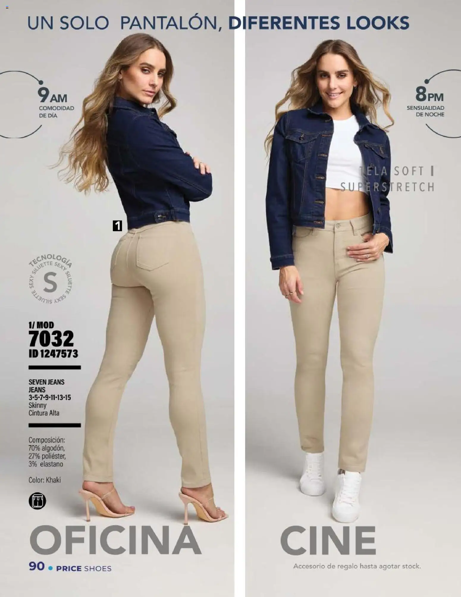 Nuevas ofertas de Price Shoes válidas en toda la República Mexicana desde el 05.02.2026. ¡Encuentra las mejores ofertas en Price Shoes catálogo Jeans! | Página: 90