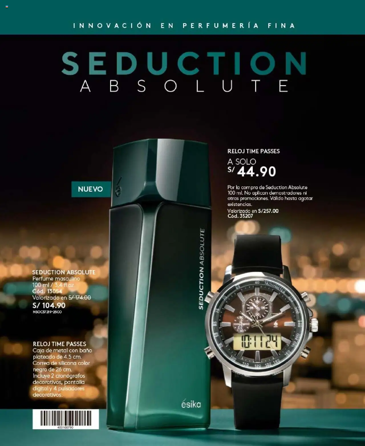 Catálogo Ésika válido desde 25.08.2025 | Página: 168 | Productos: Caja, Baño, Reloj, Perfume