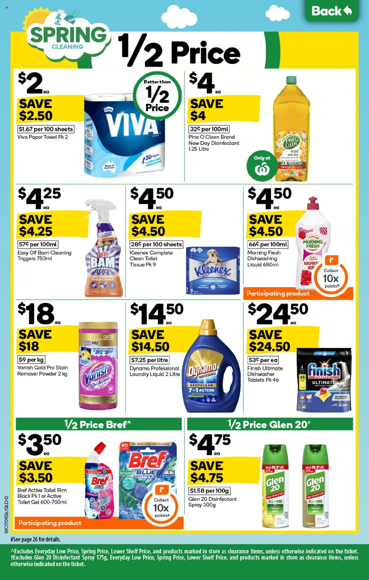 Woolworths catalogue - valid from 17.09.2025 | Page: 40 | Products: Shelf, Toilet, Stain remover, Laundry