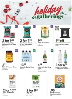 Preview of Publix weekly ads valid from 13.12.2025 | Page: 4 | Products: Clip, Juice, Tea, Chips