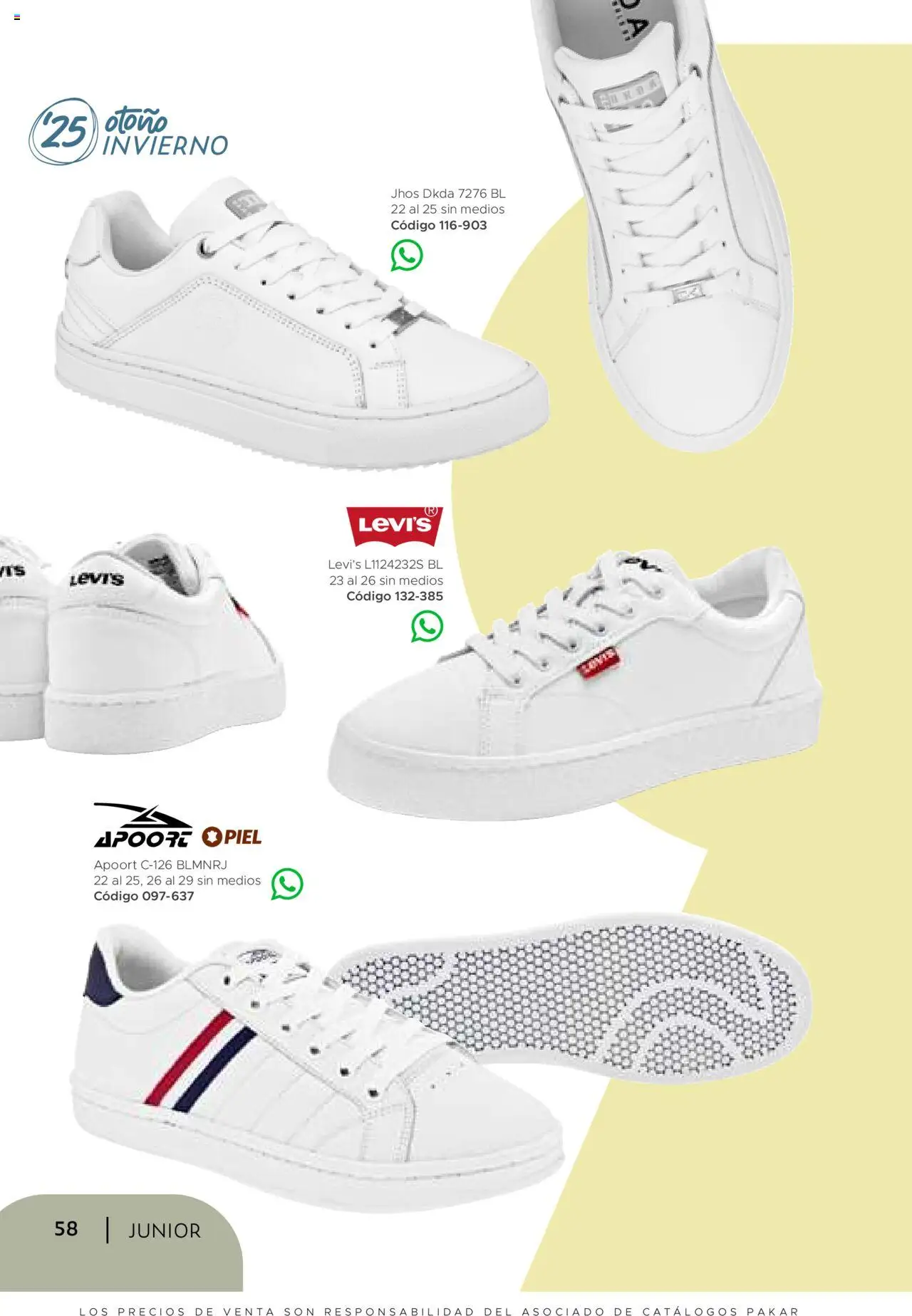 Nuevas ofertas de SC Pakar válidas en toda la República Mexicana desde el 24.07.2025. ¡Encuentra las mejores ofertas en SC Pakar - Catálogo Junior otoño / invierno! | Página: 58