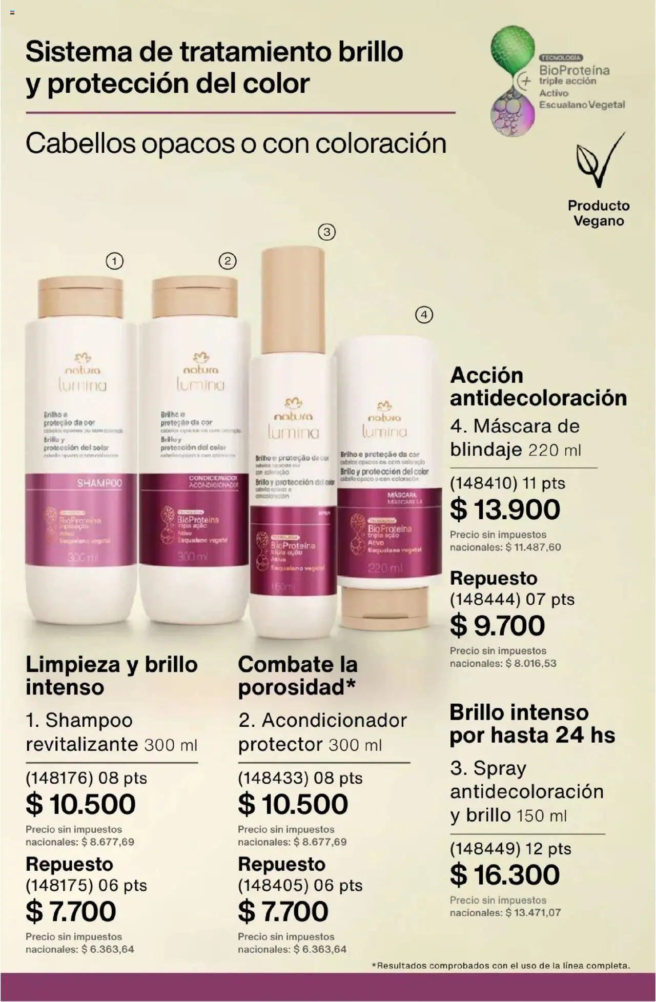 Natura - Catálogo Ciclo 15 │ válido desde el 01.10.2025 | Página: 232 | Productos: Máscara, Shampoo, Acondicionador, Brillo